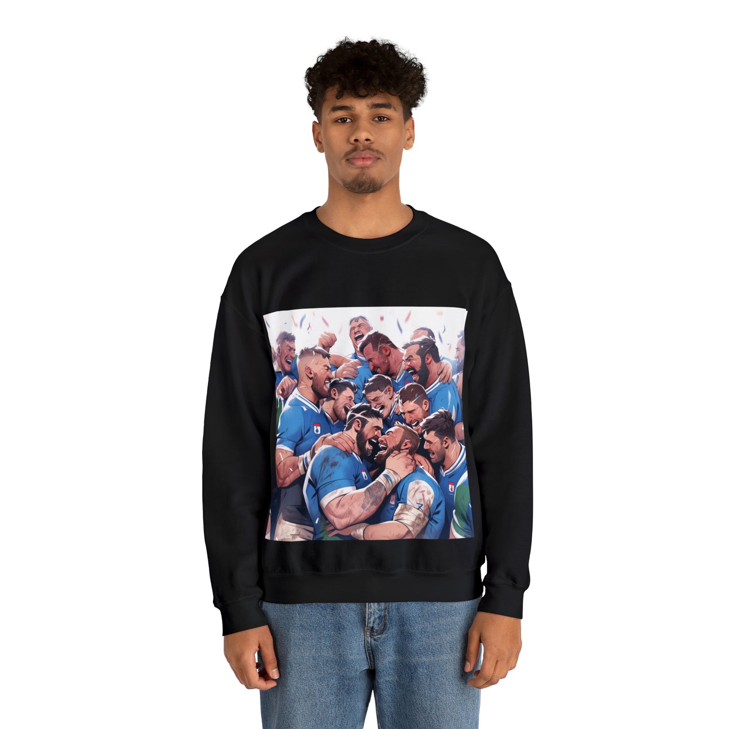 Post Match Italy - black sweatshirts