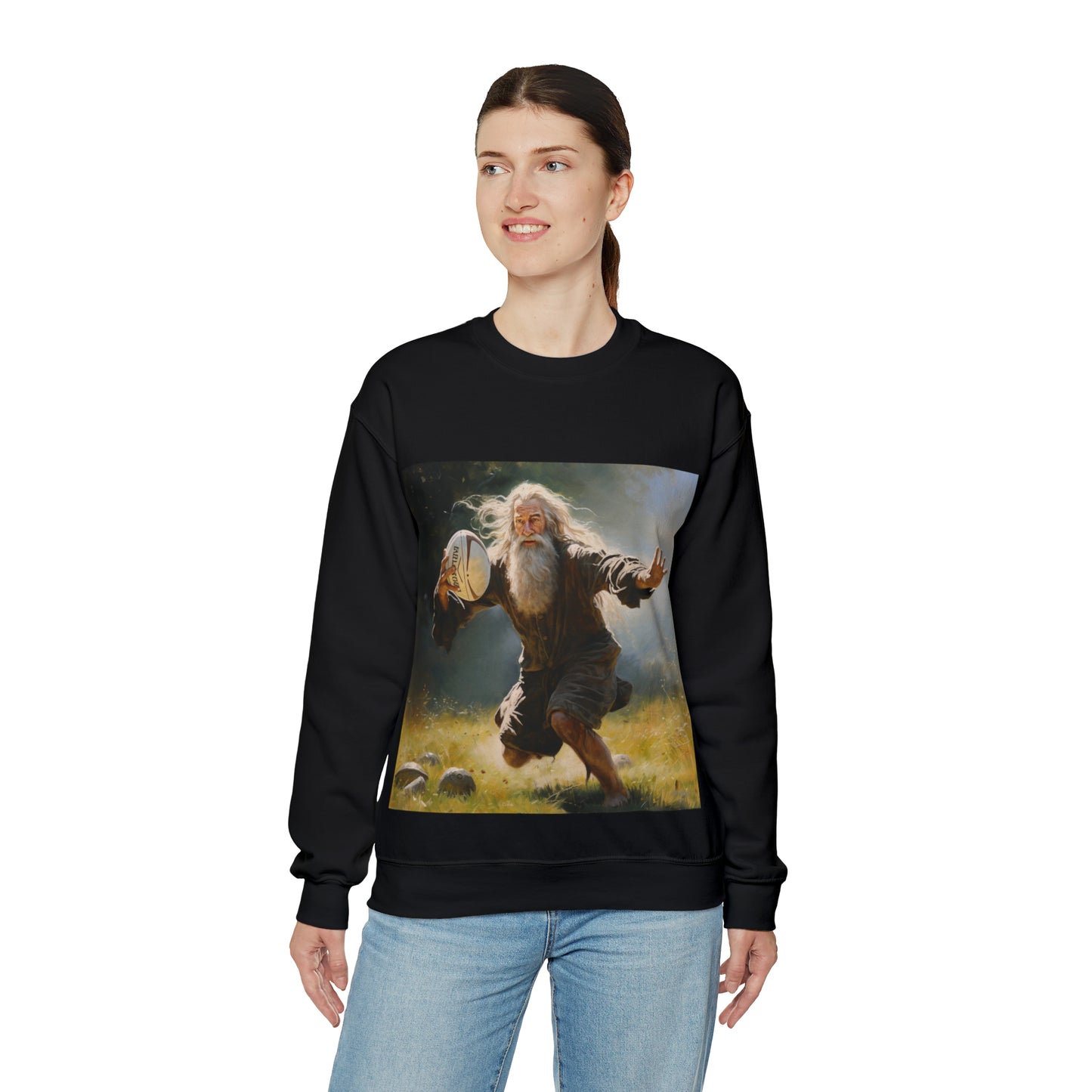 Rugby Gandalf - black sweatshirt