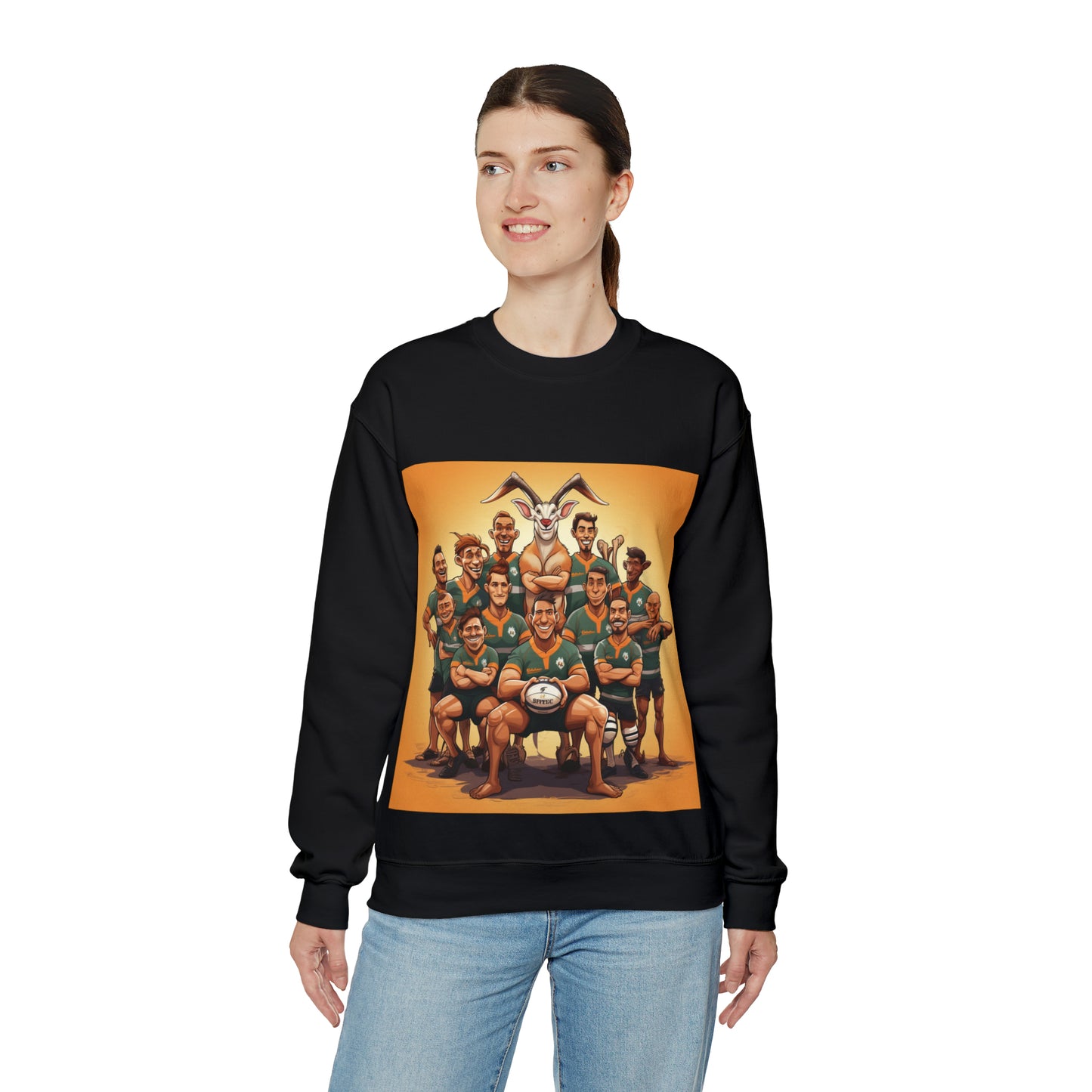 Springboks Team Photo - black sweatshirt