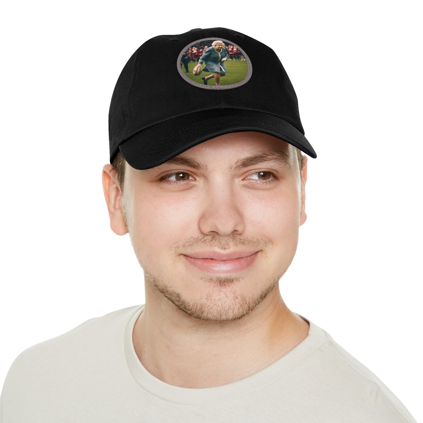 Queen Elizabeth Round Patch hat