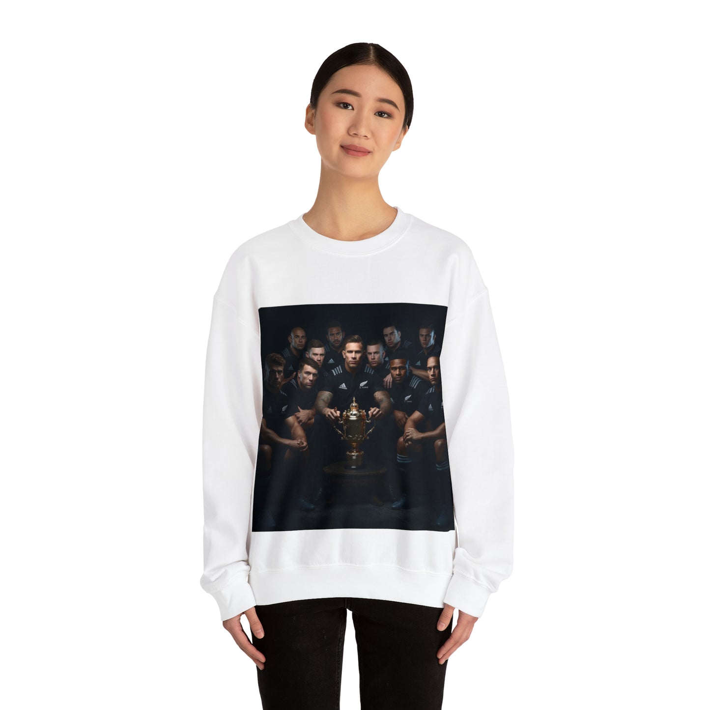 All Blacks Winners Photoshoot - light sweatshirts