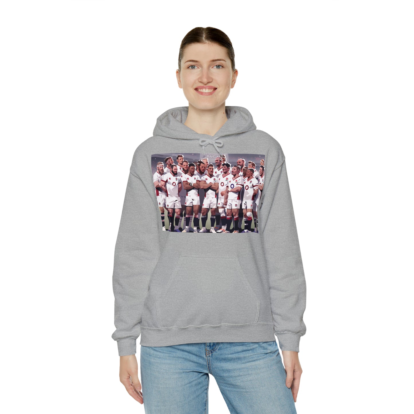 England Full Team - light hoodies