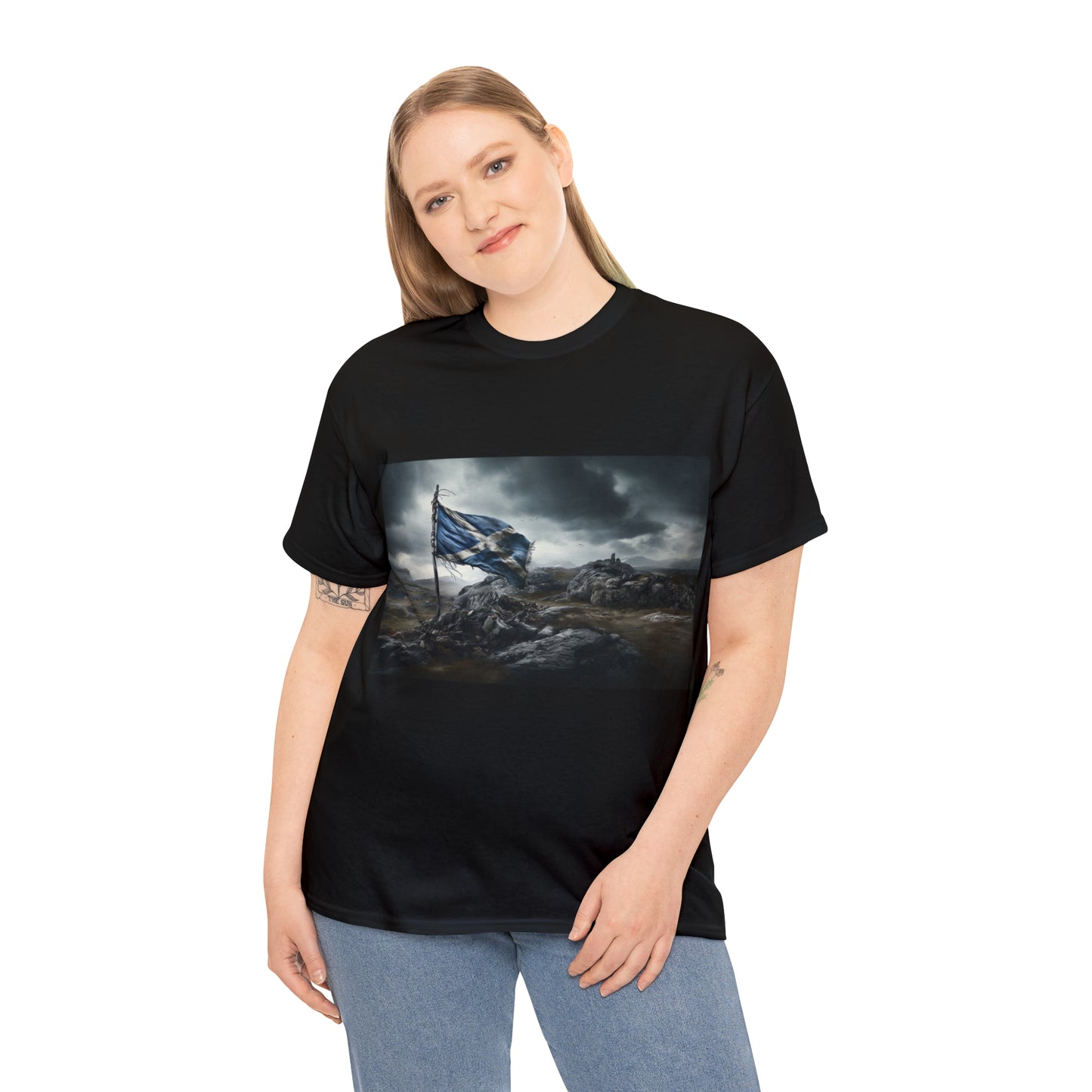 Scottish Flag - dark shirts