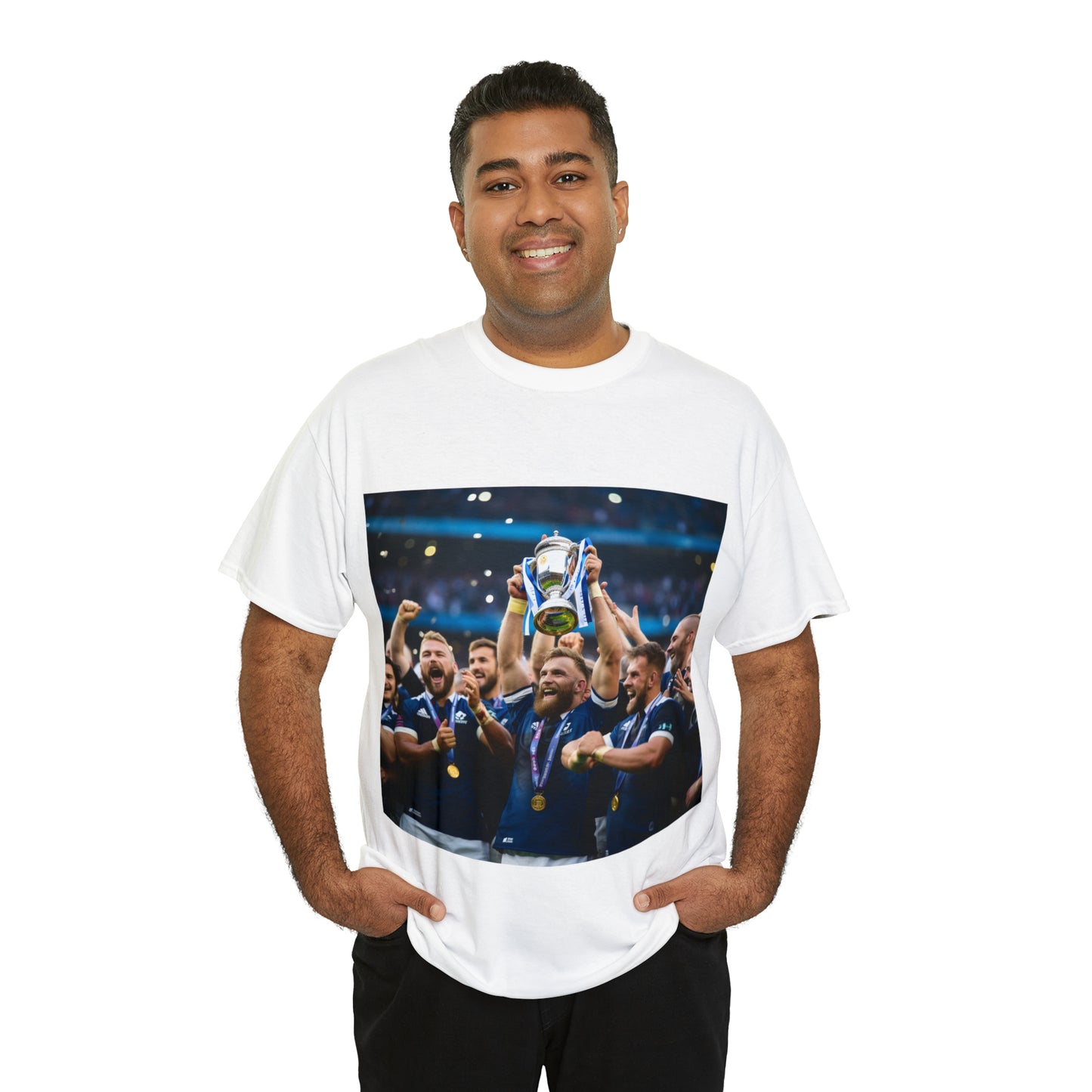 Scotland Winning RWC - light shirts