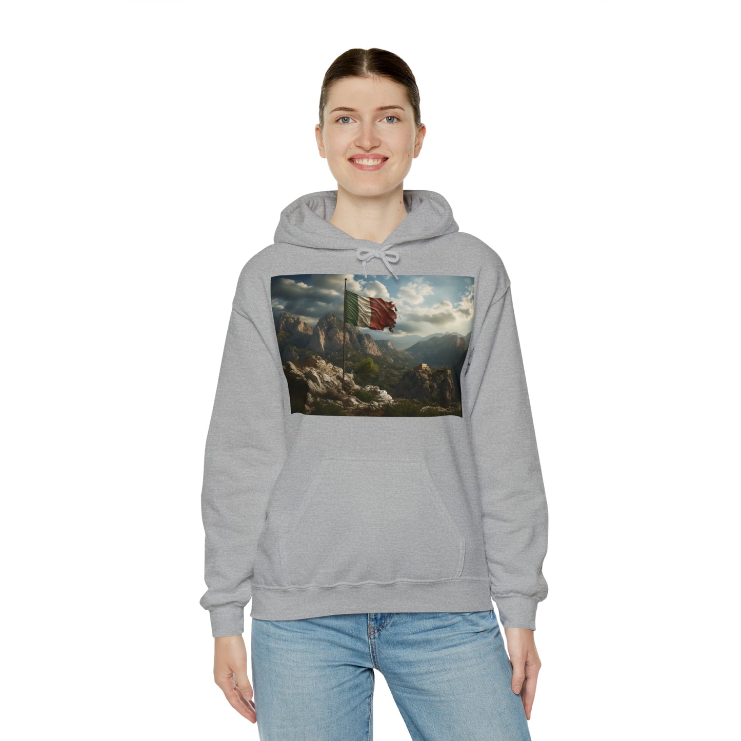 Italy Flag - light hoodies