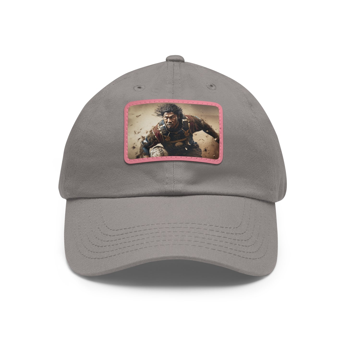 Samurai Rectangle Leather Patch Hat