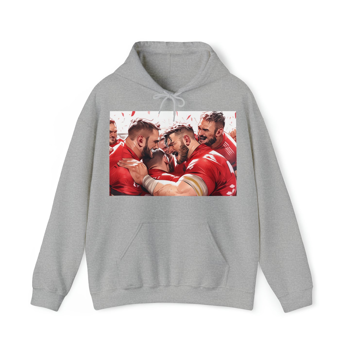 Post Match Wales - light hoodies