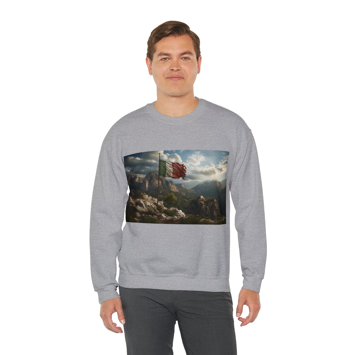 Italy Flag - light sweatshirts