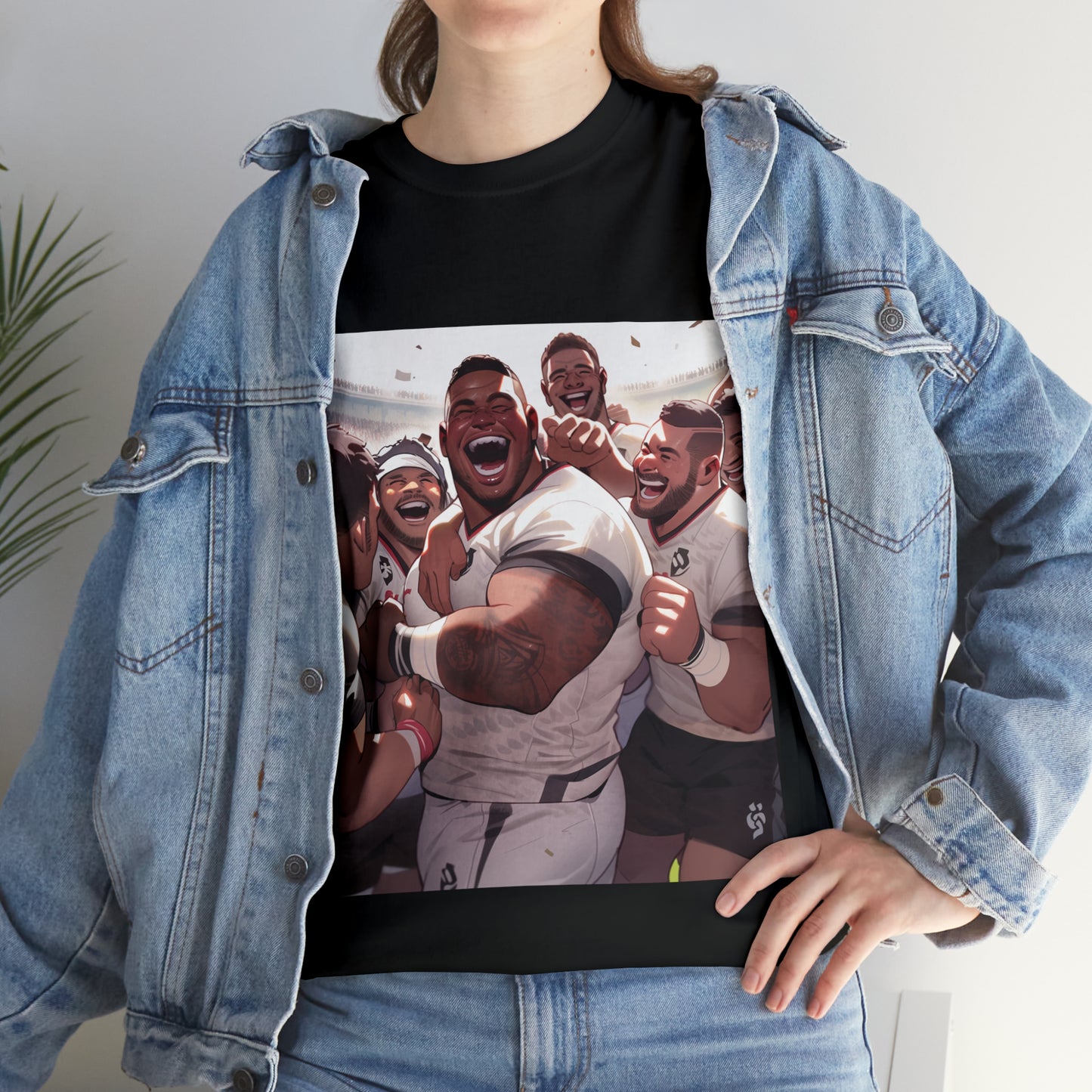 Celebrating Fiji - black shirt