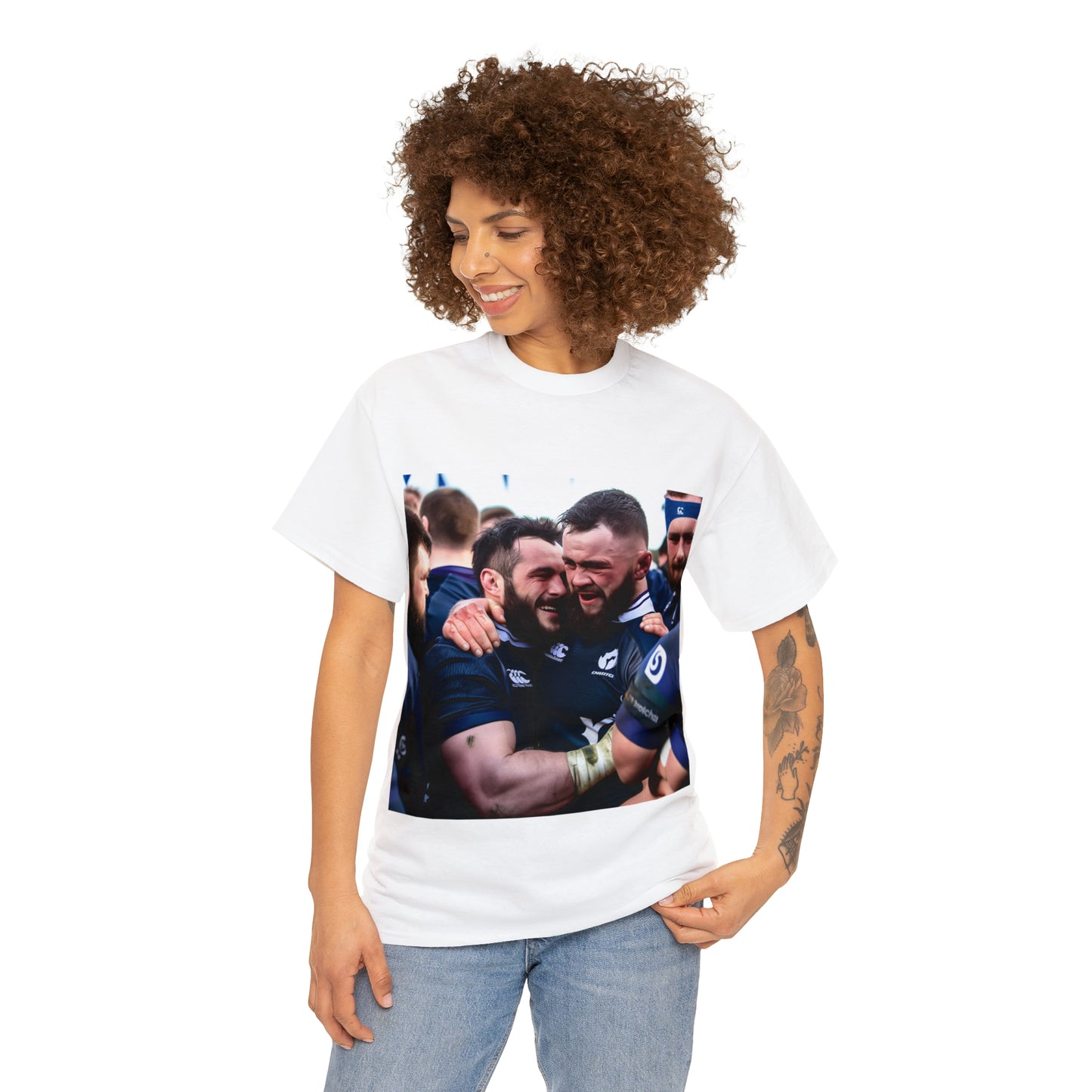 Post Match Scotland - light shirts