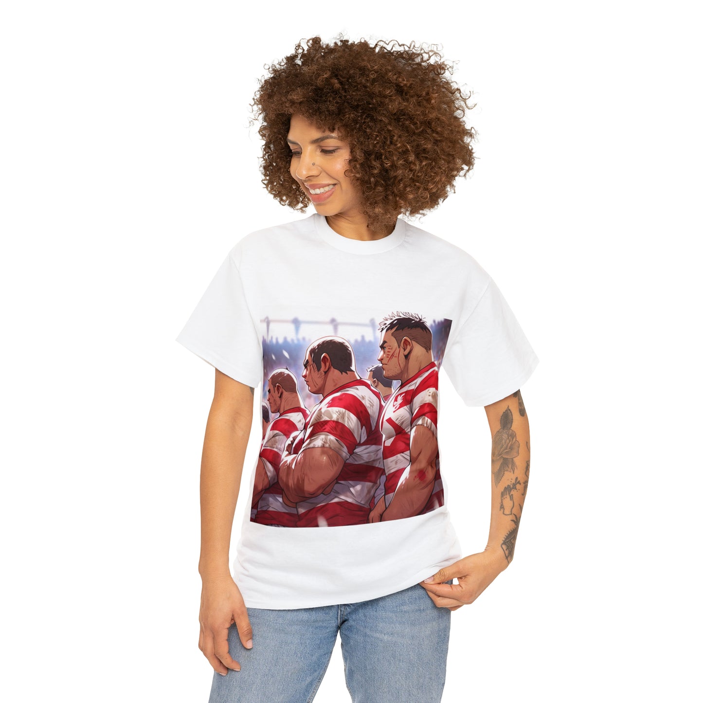 Post Match Japan - light shirts