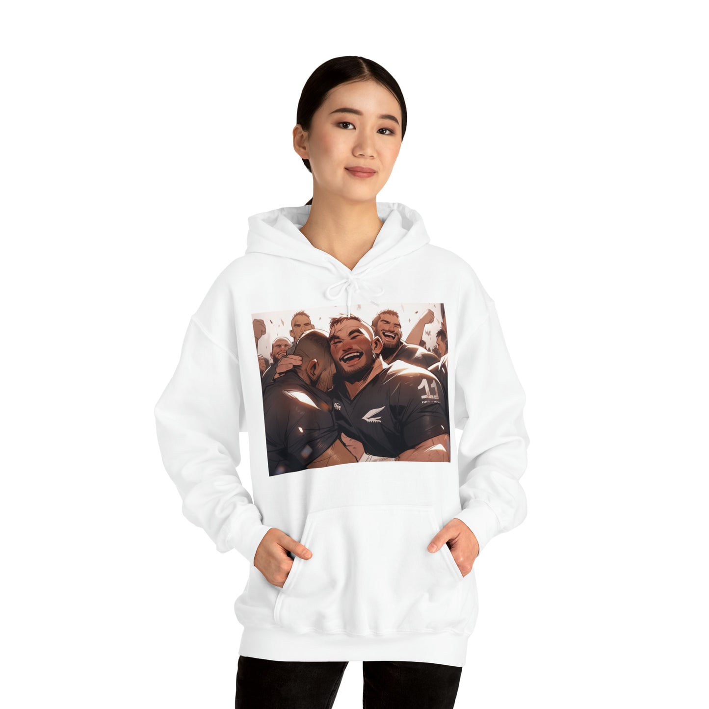 All Blacks Celebrating - light hoodies