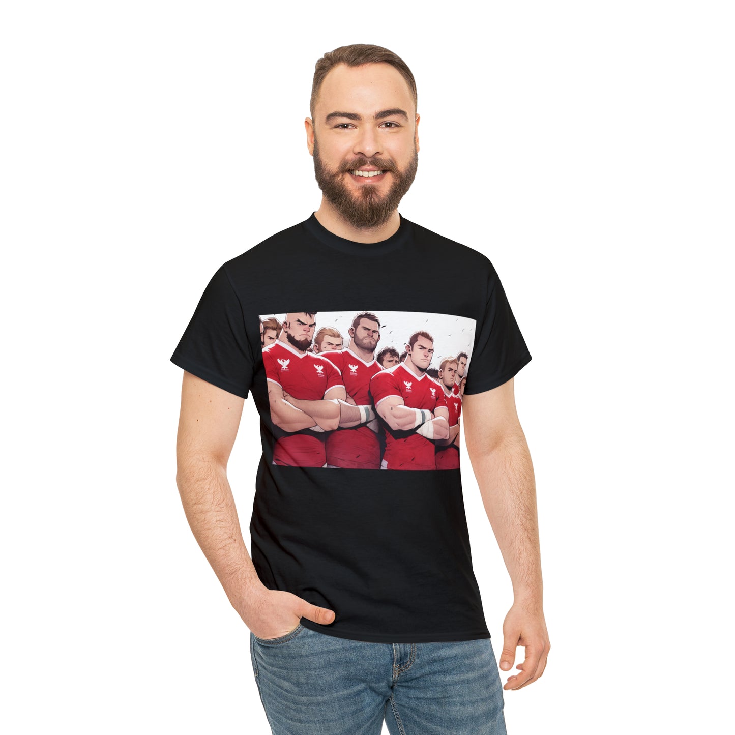 Ready Wales - dark shirts