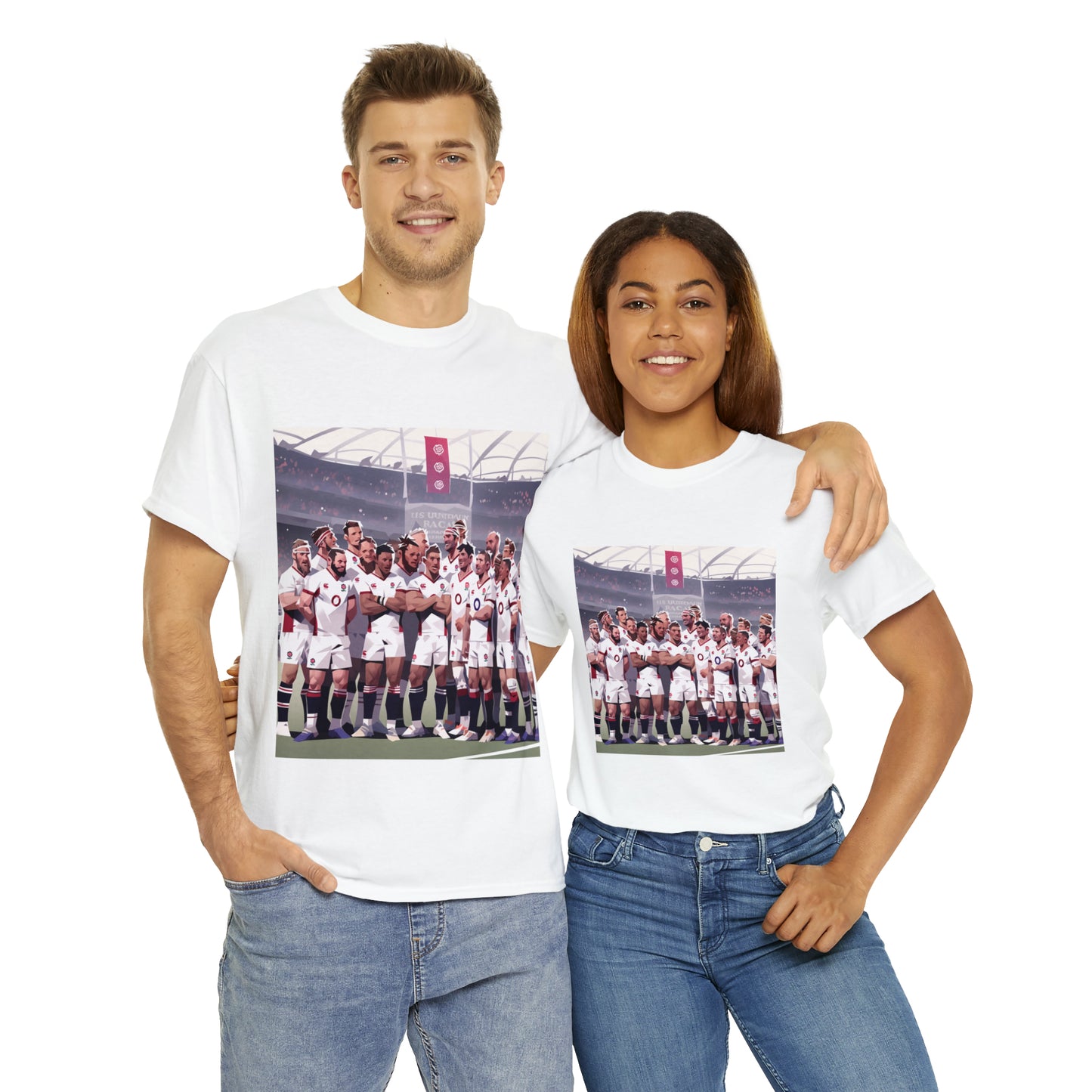 England Full Team - light shirts