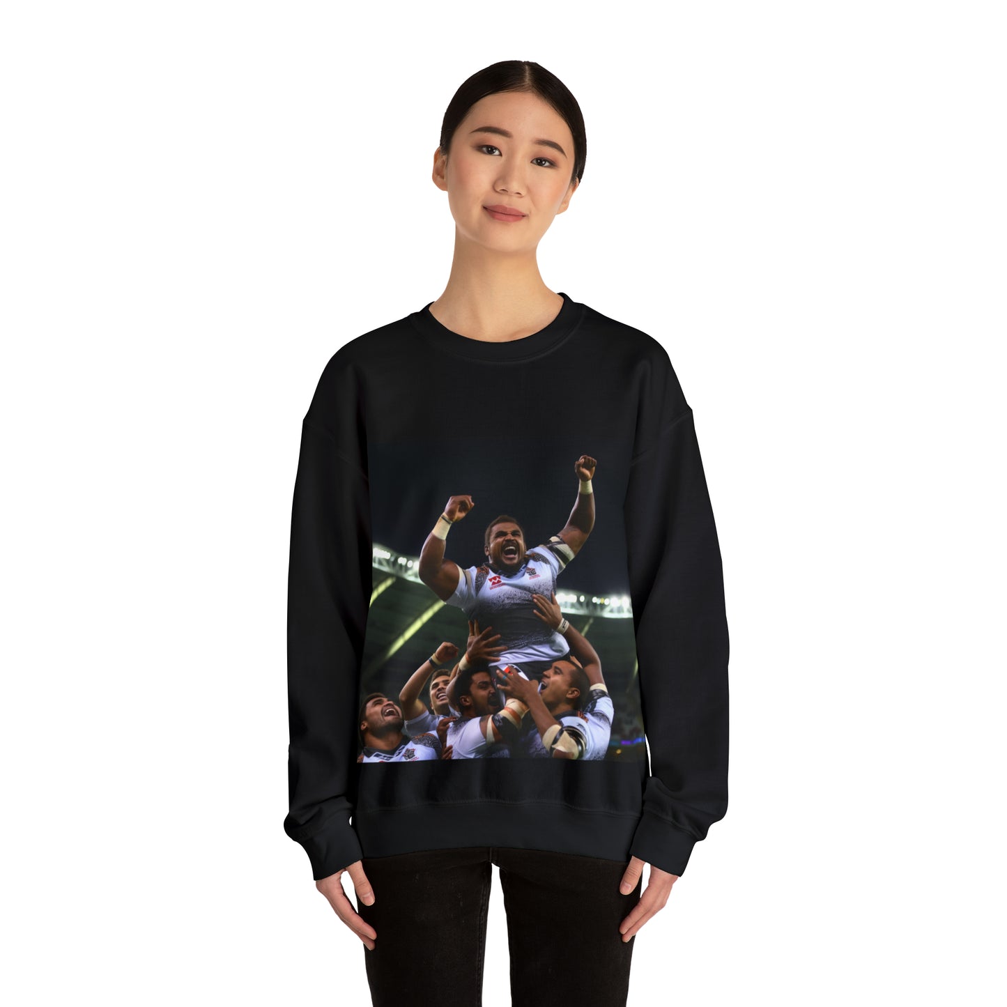 Fiji RWC Celebration - black sweatshirt