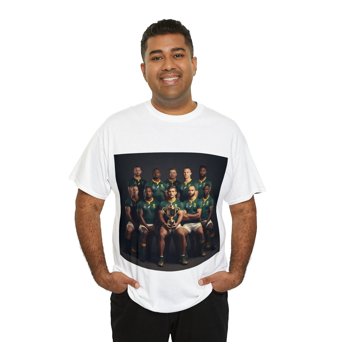Springbok RWC photoshoot - light shirts