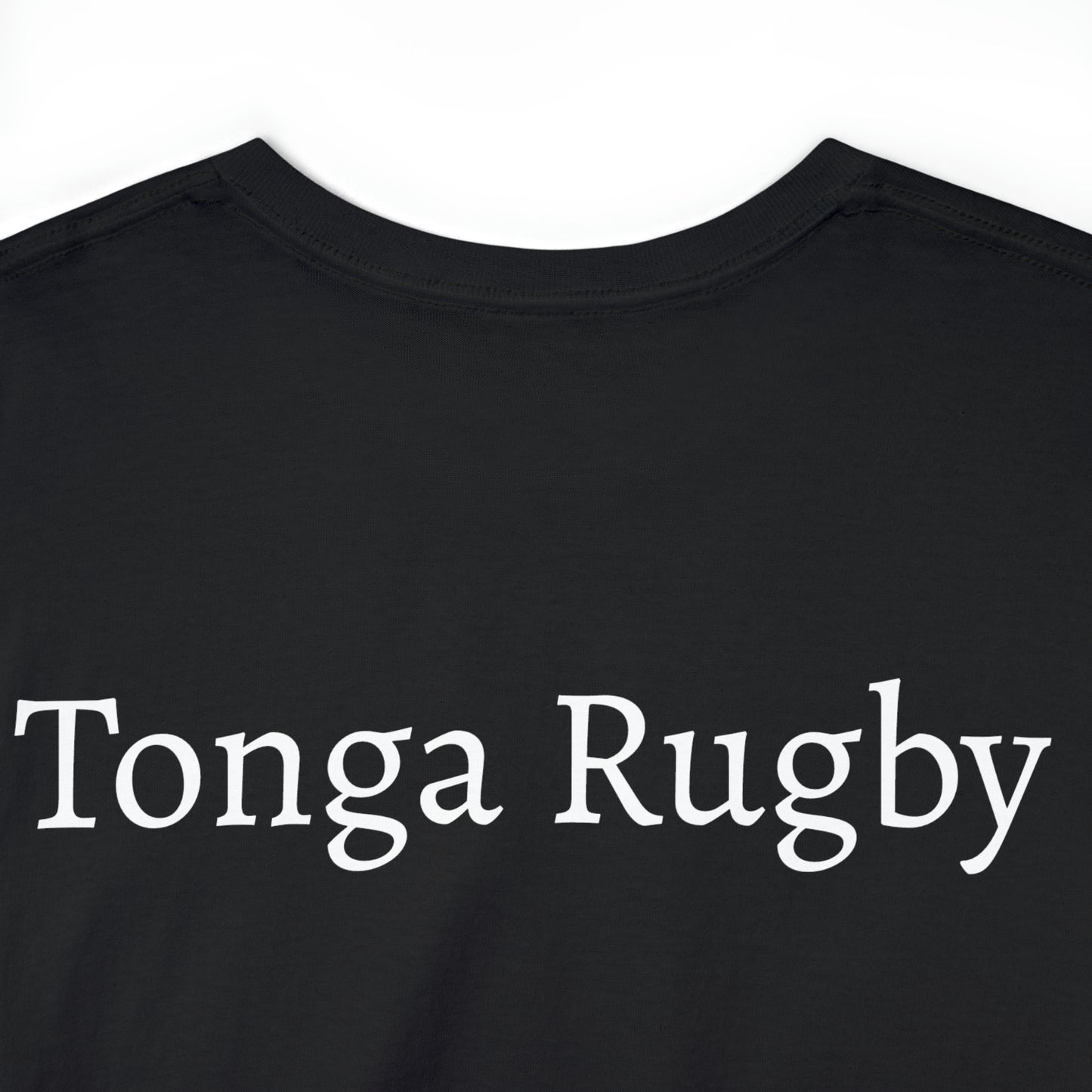 Tonga lifting the RWC - dark shirts