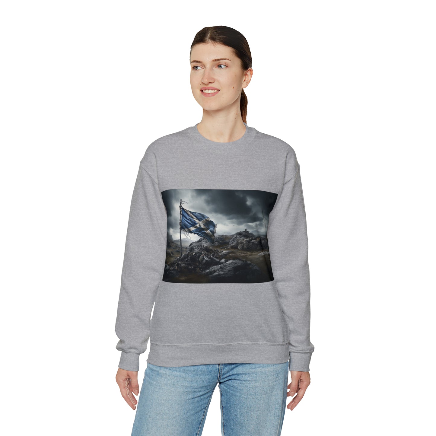 Scottish Flag - light sweatshirts