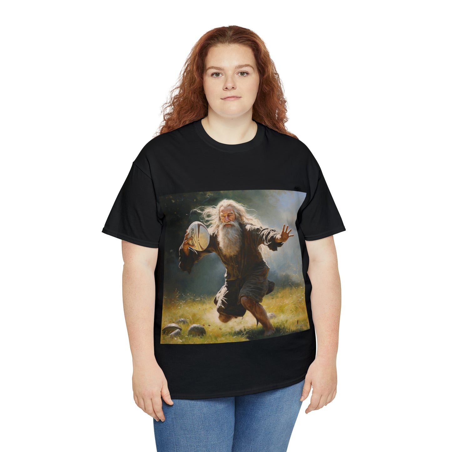 Rugby Gandalf - black shirt