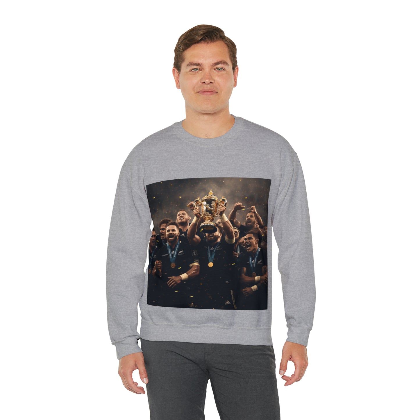 All Blacks World Cup Winners - light sweatshirts