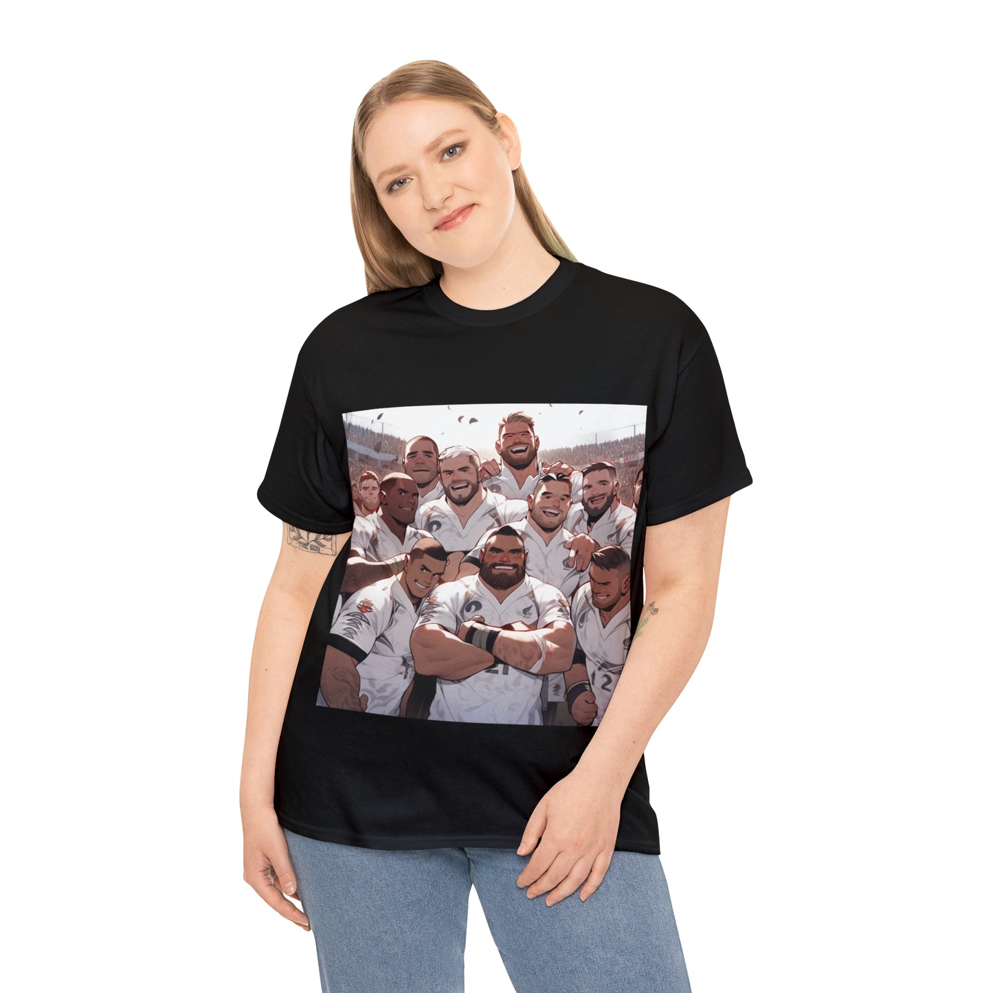 Comic book Fiji - black shirt