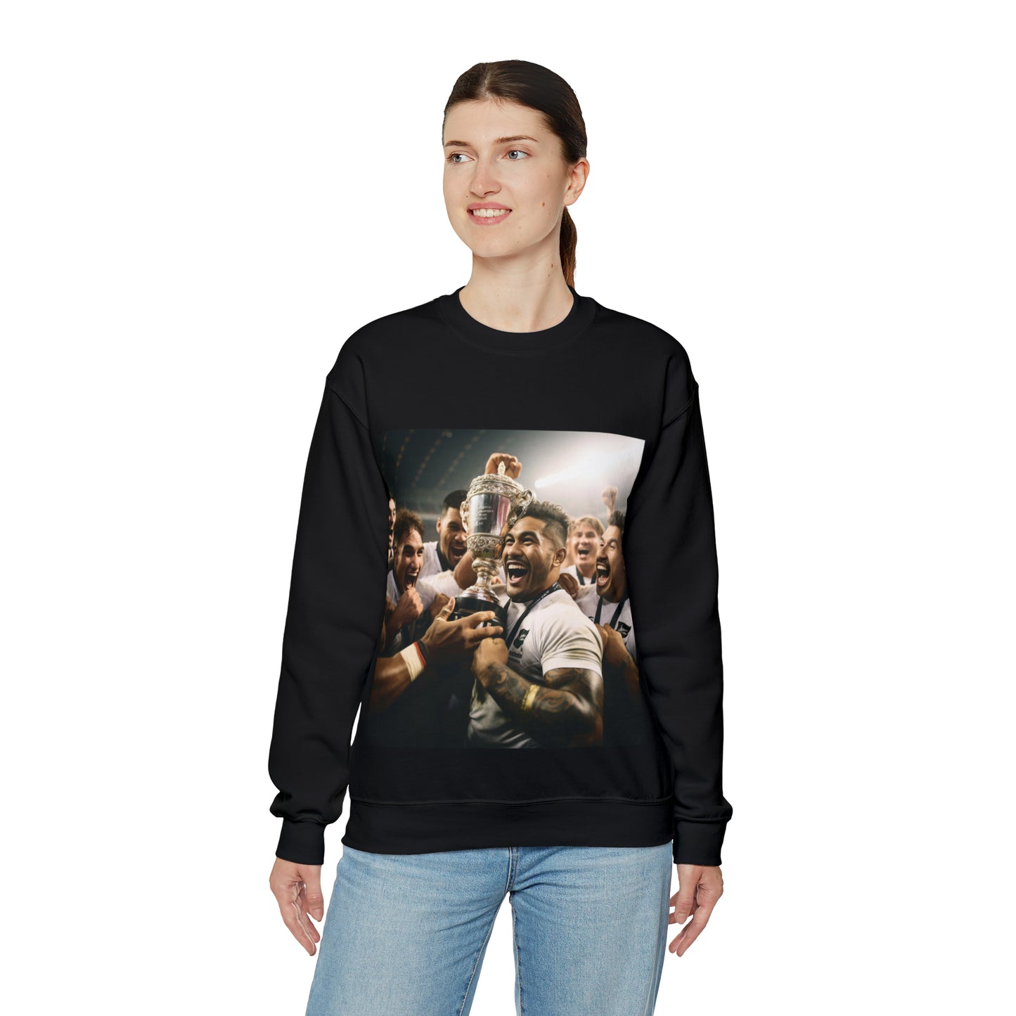Fiji World Cup Winners - black sweatshirt