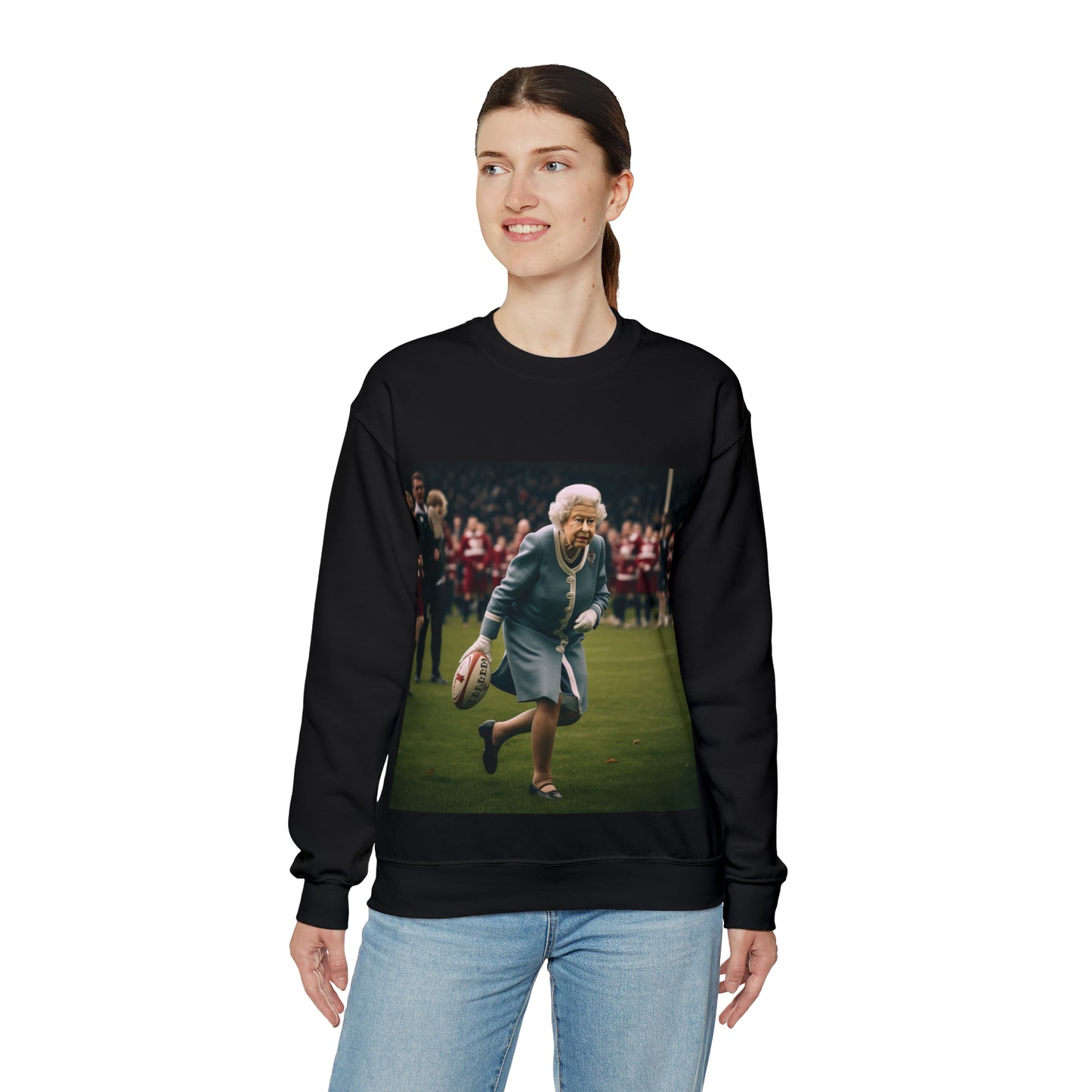 The Queen - black sweatshirt