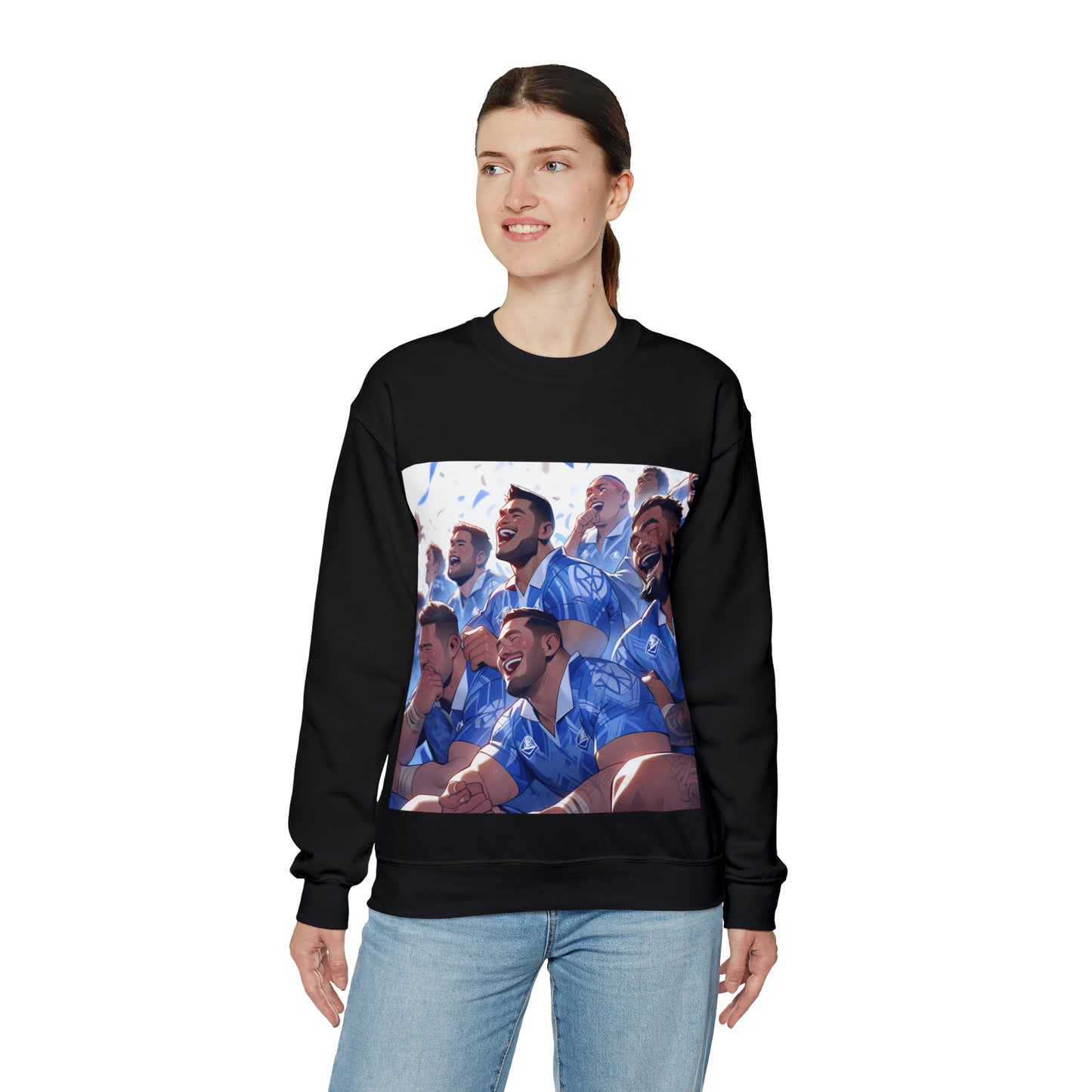 Happy Samoa - black sweatshirt