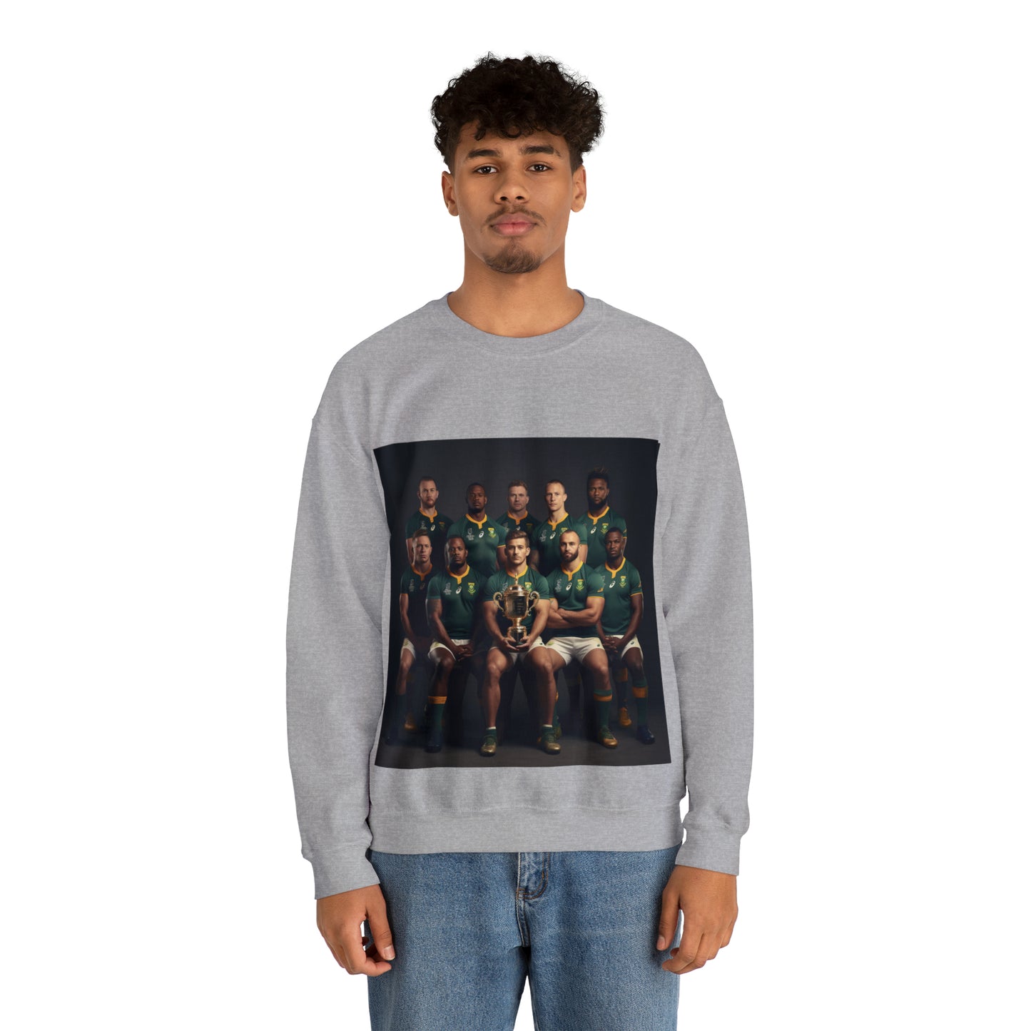 Springbok RWC photoshoot - light sweatshirts