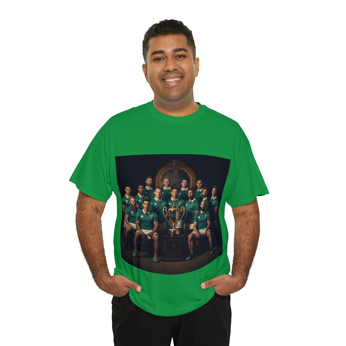 Ireland World Cup photoshoot - dark shirts