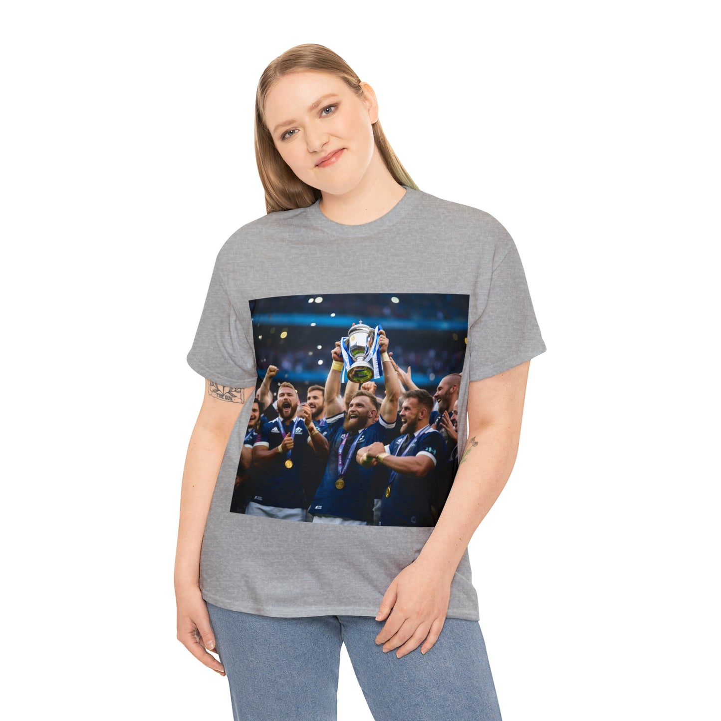 Scotland Winning RWC - light shirts