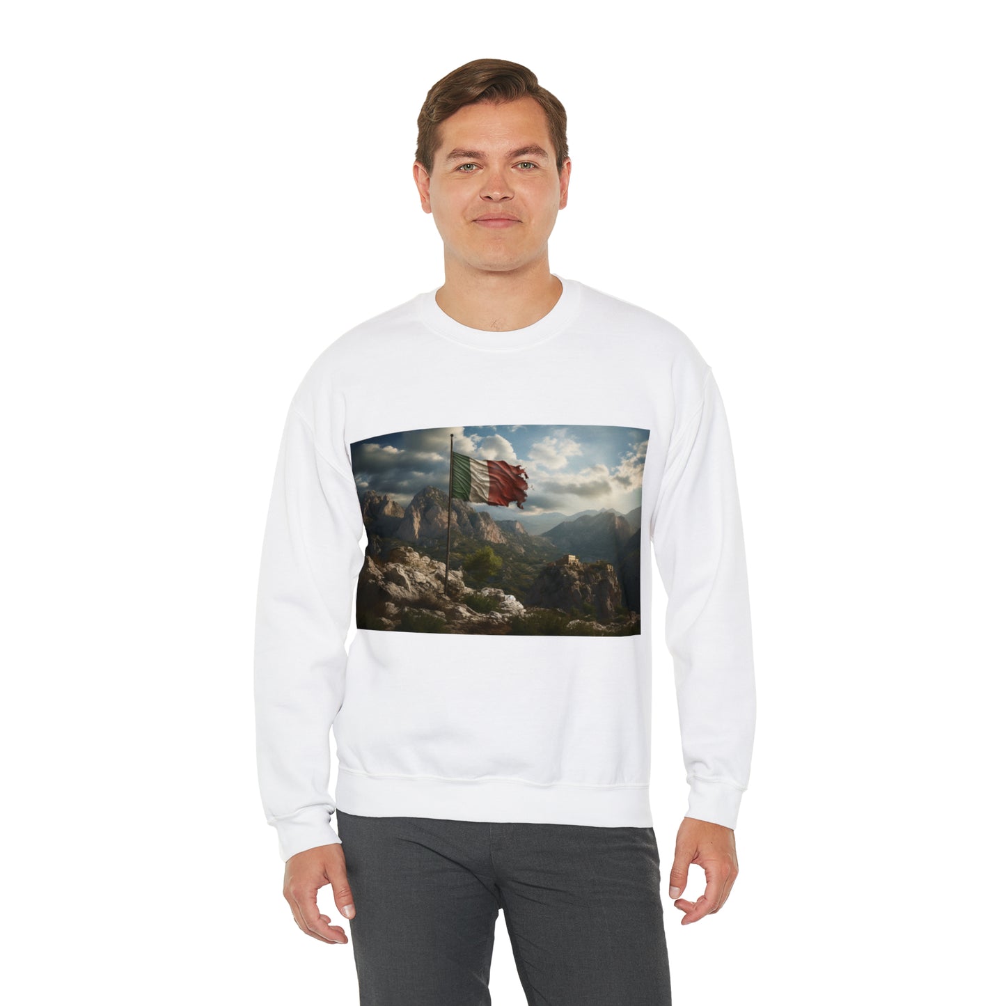 Italy Flag - light sweatshirts