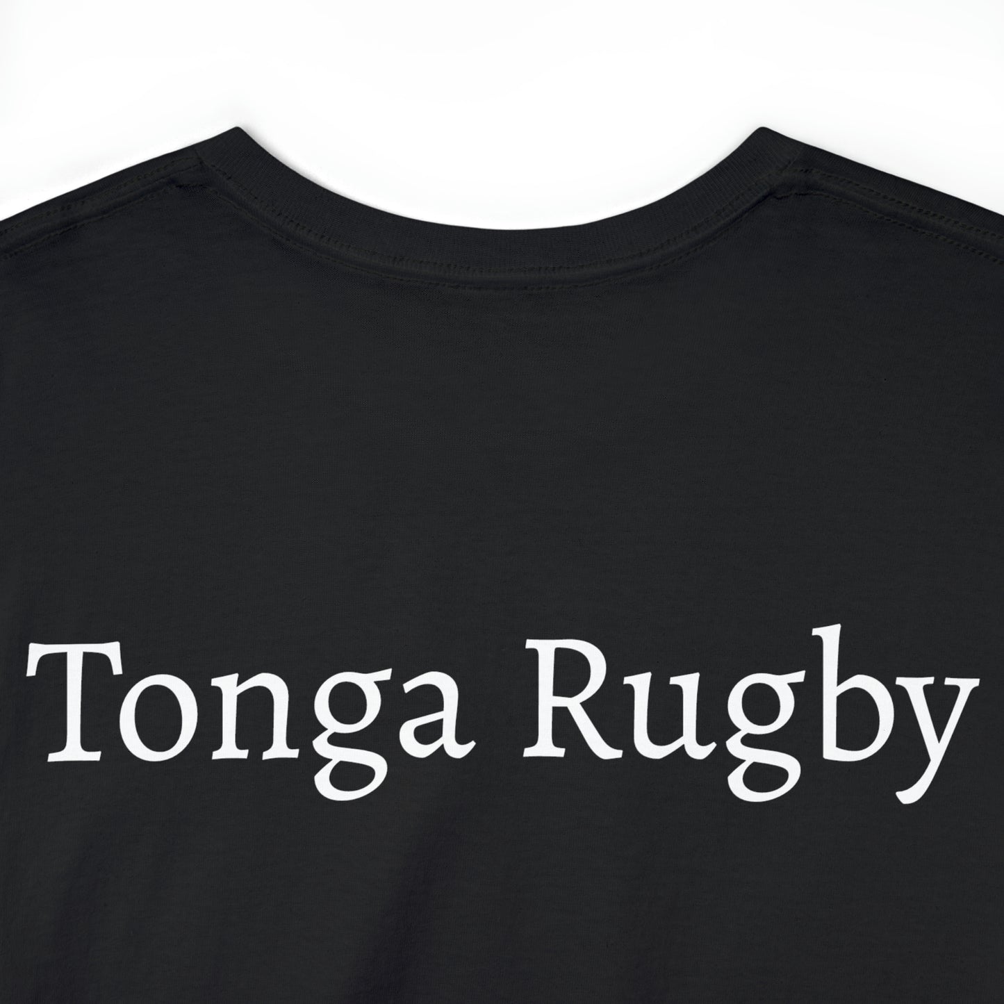 Tonga RWC photoshoot - dark shirts
