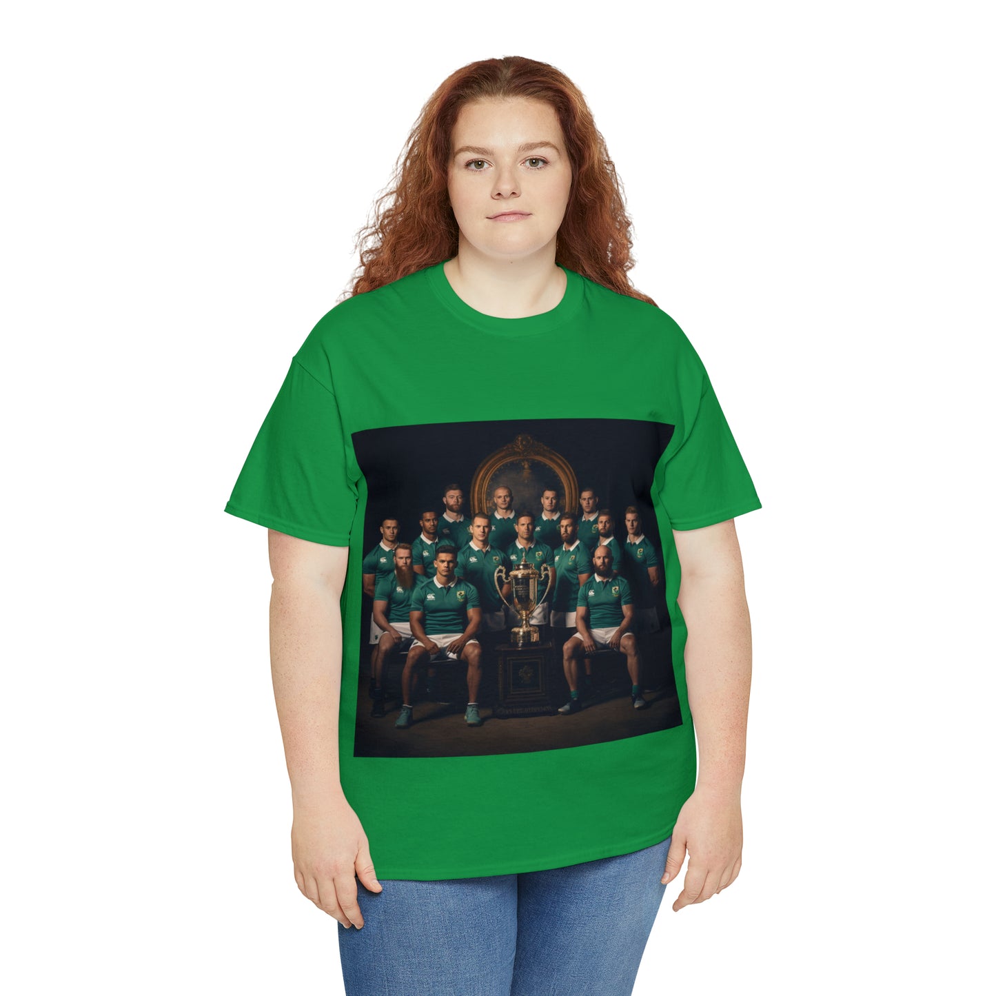 Ireland World Cup photoshoot - dark shirts