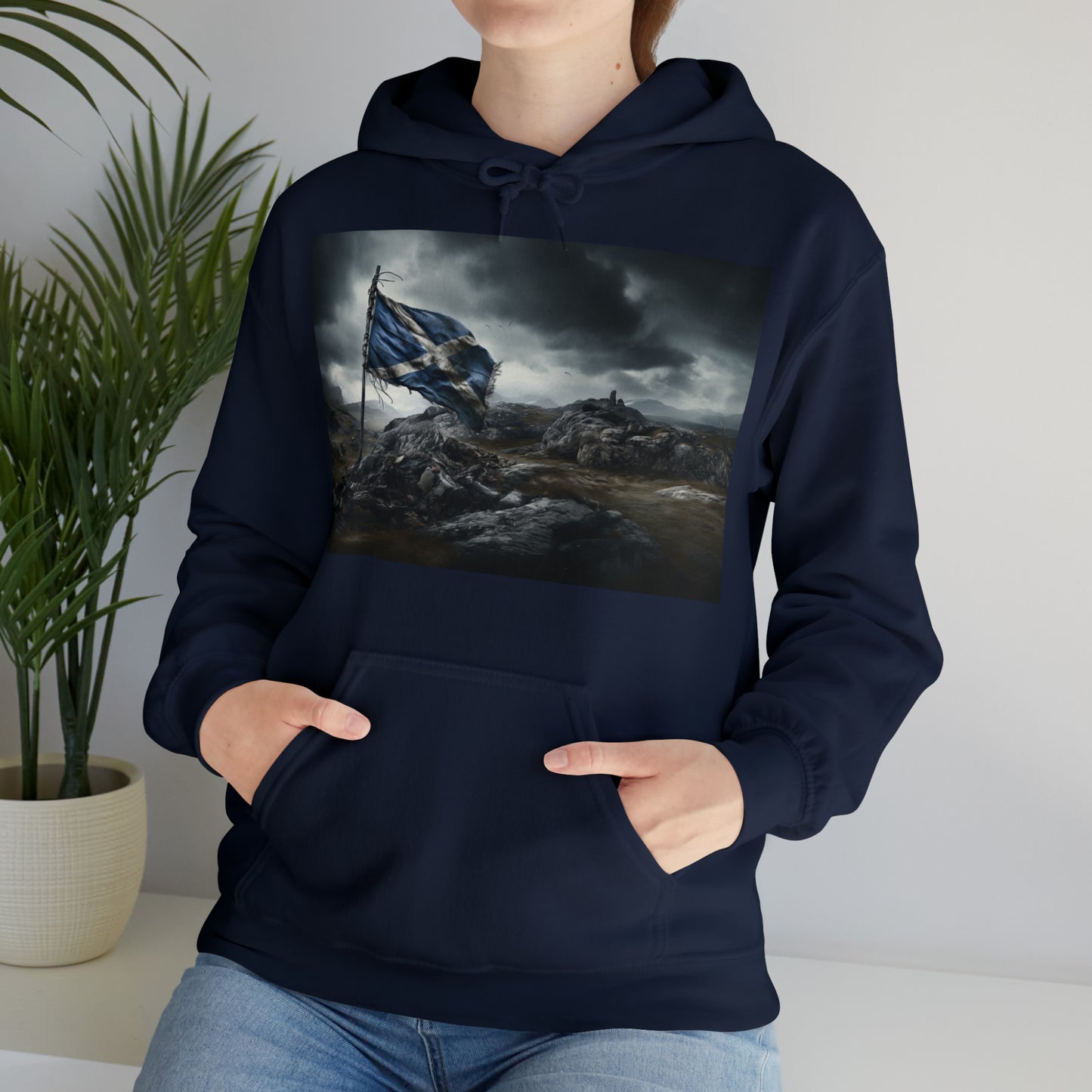 Scottish Flag - dark hoodies