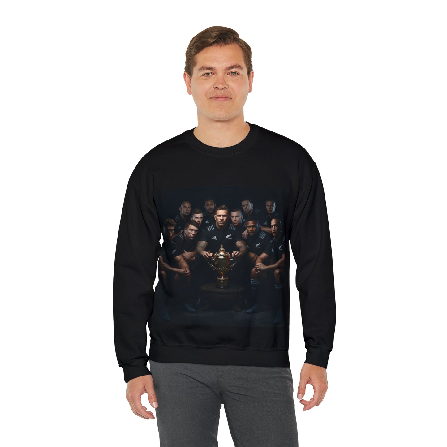 All Blacks Winners Photoshoot - black sweatshirt