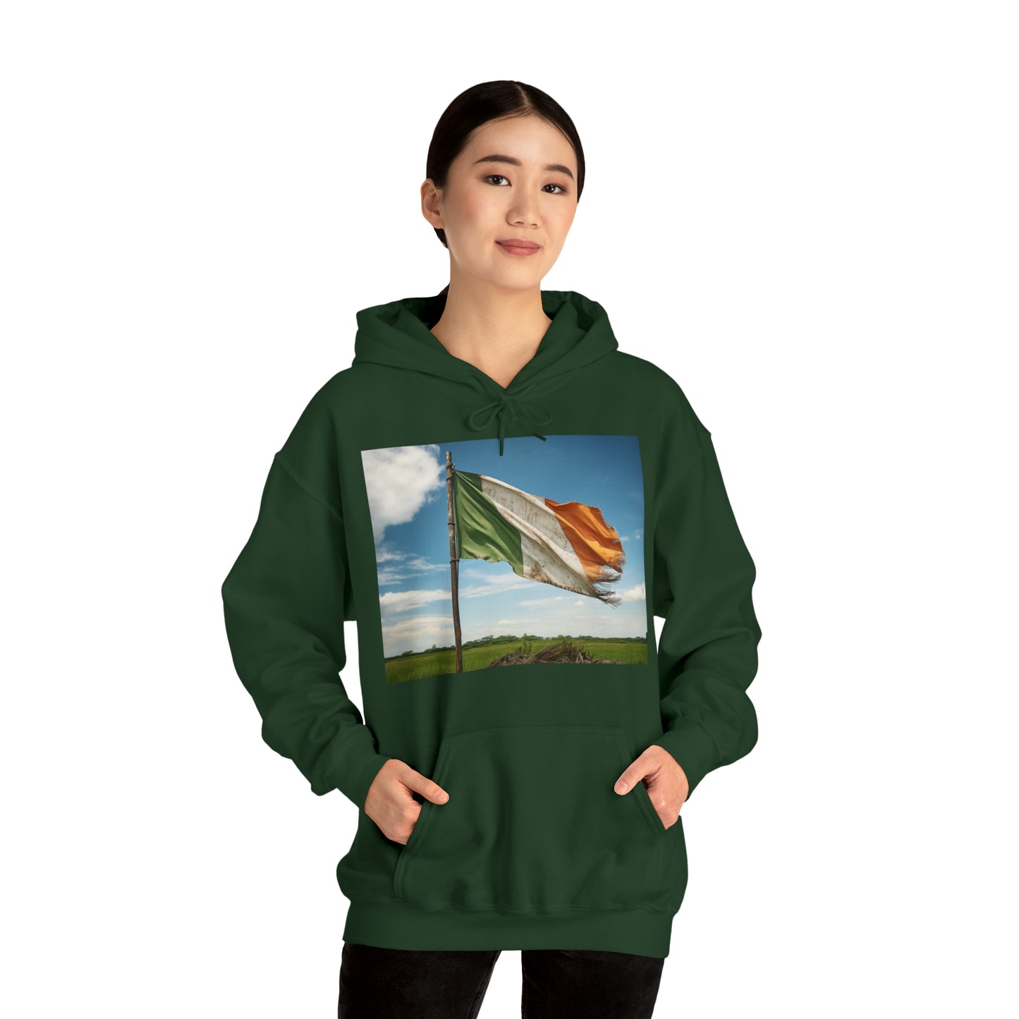 Irish Flag - dark hoodies
