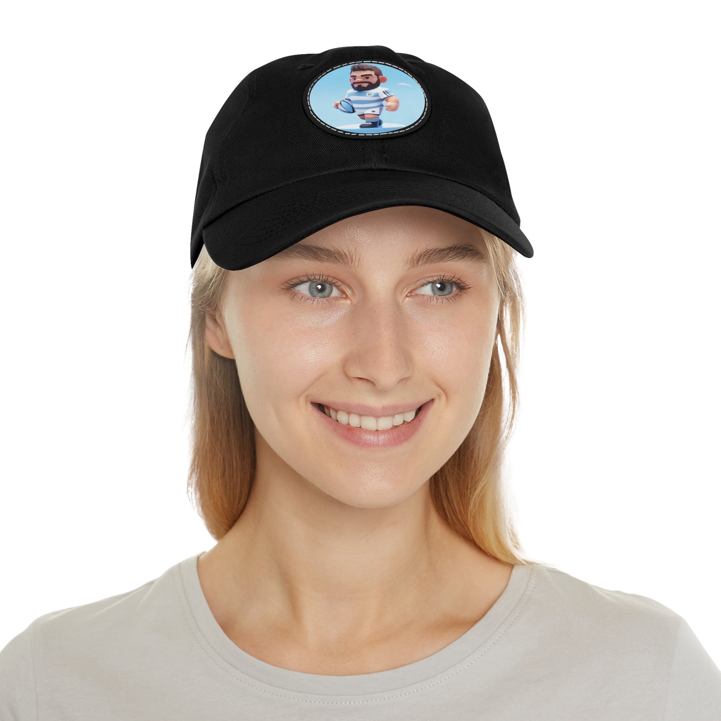 Pumas Round Leather Patch Hat