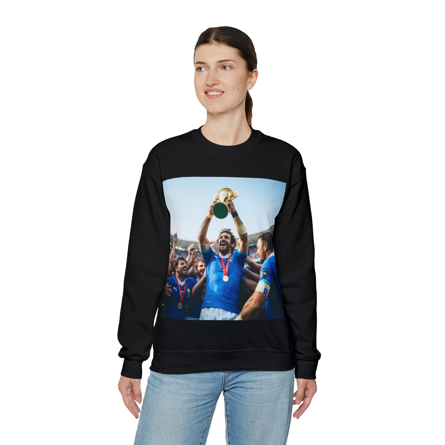 Italy Lifting the RWC - black sweatshirt