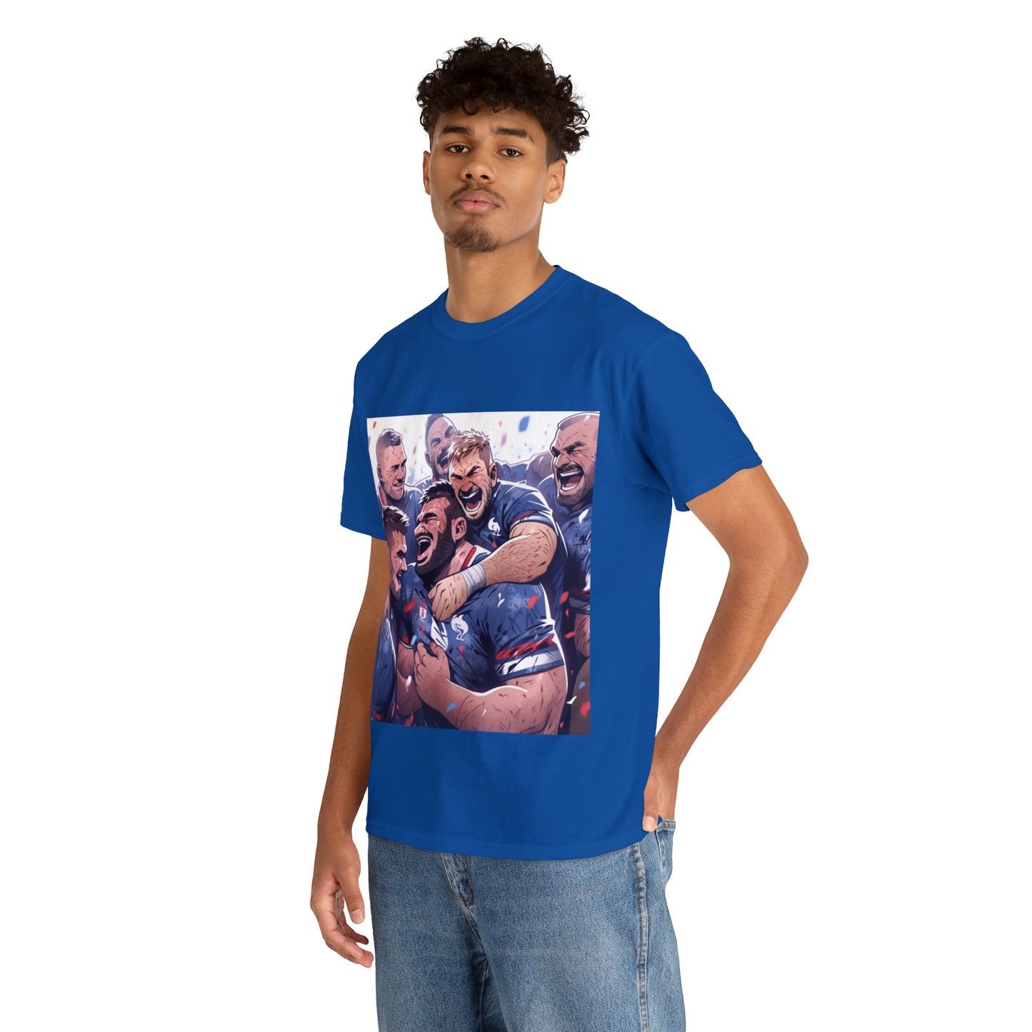 Post Match France - dark shirts