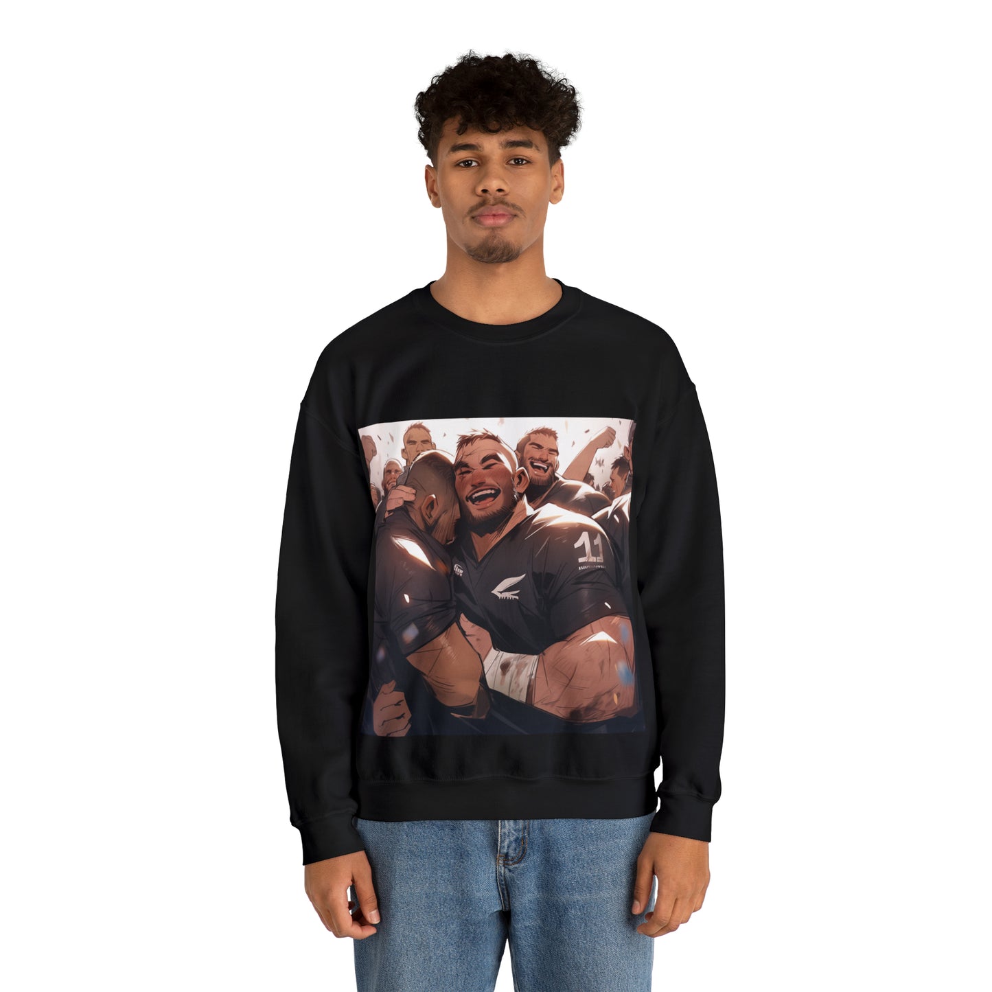 All Blacks Celebrating - black sweatshirt