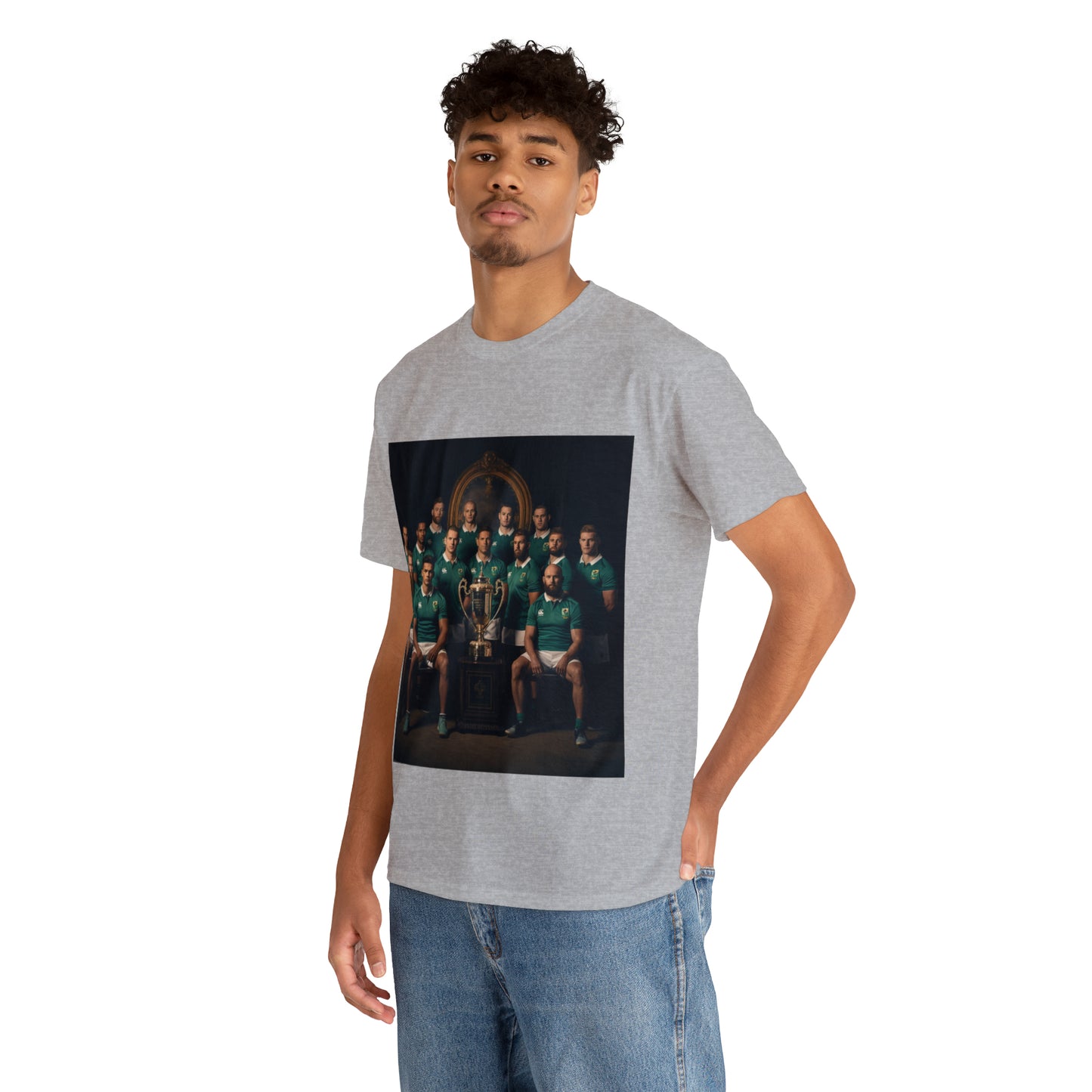 Ireland World Cup photoshoot - light shirts
