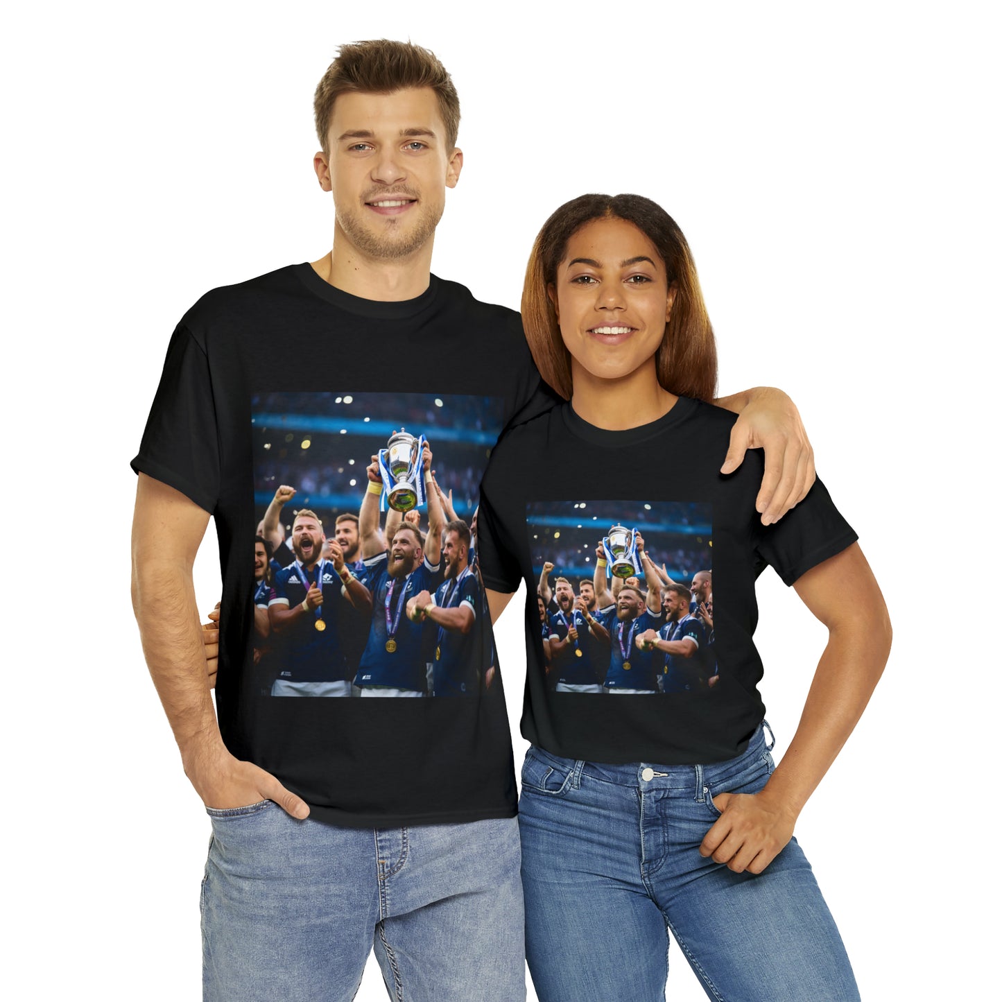 Scotland Winning RWC - dark shirts