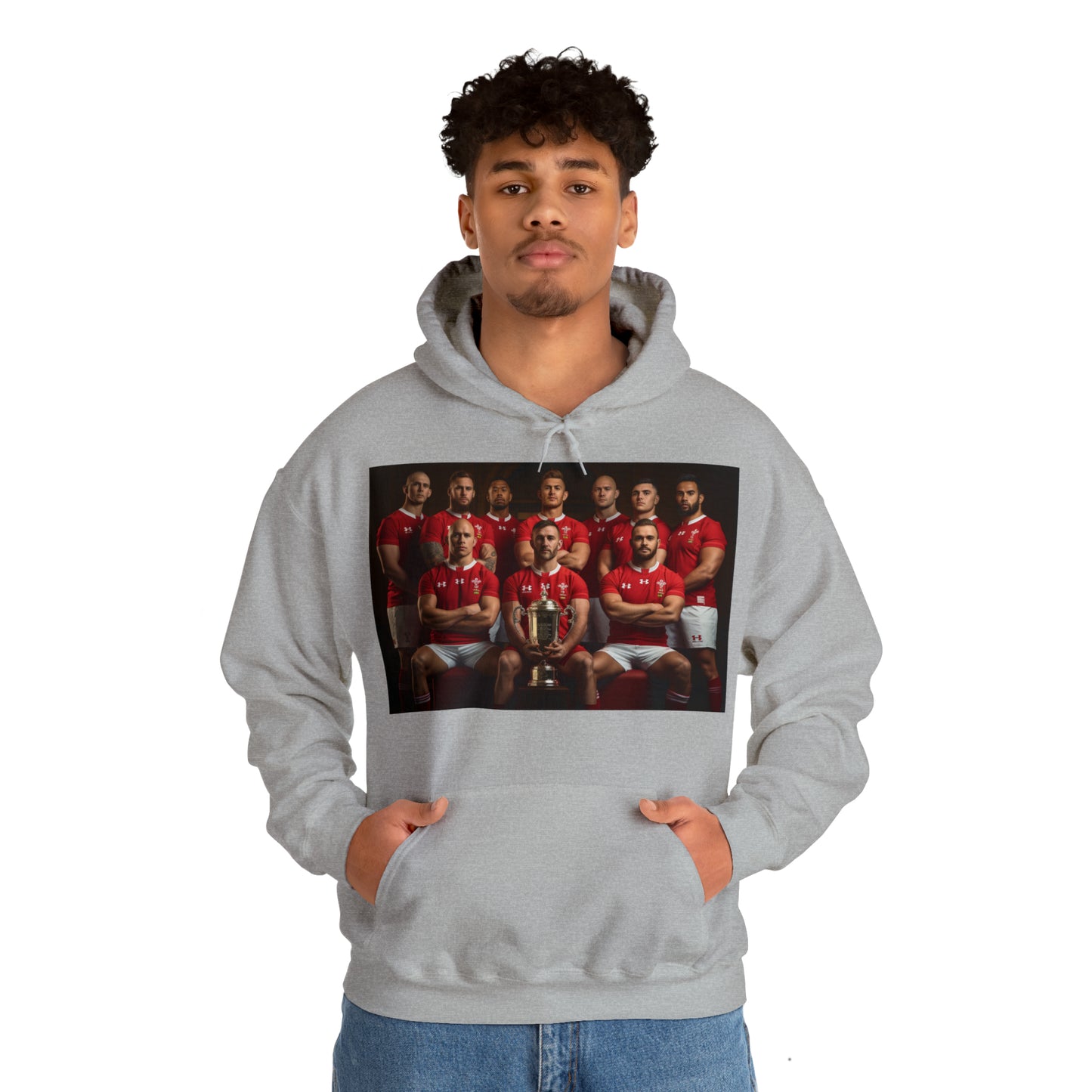 Wales RWC Photoshoot - light hoodies