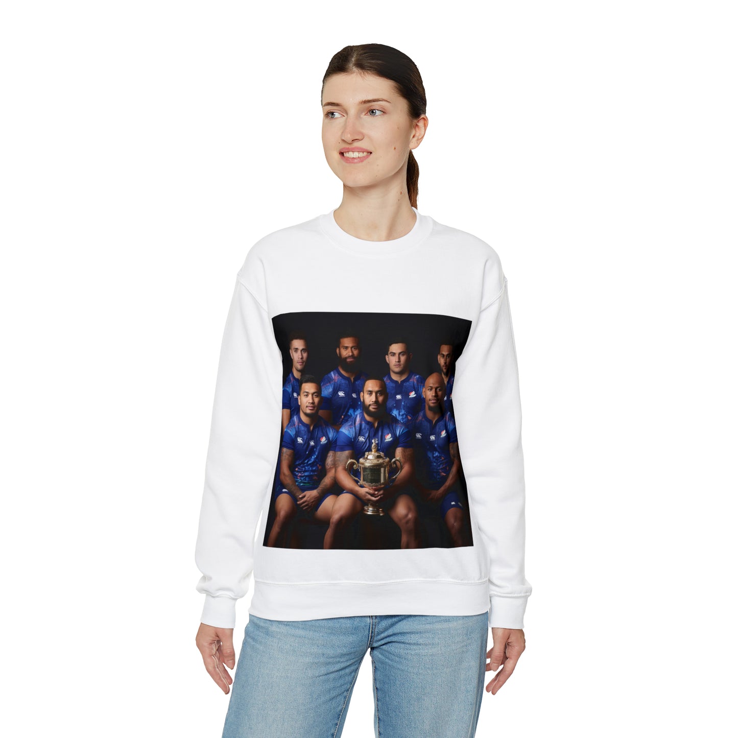 Samoa RWC Photoshoot - light sweatshirts