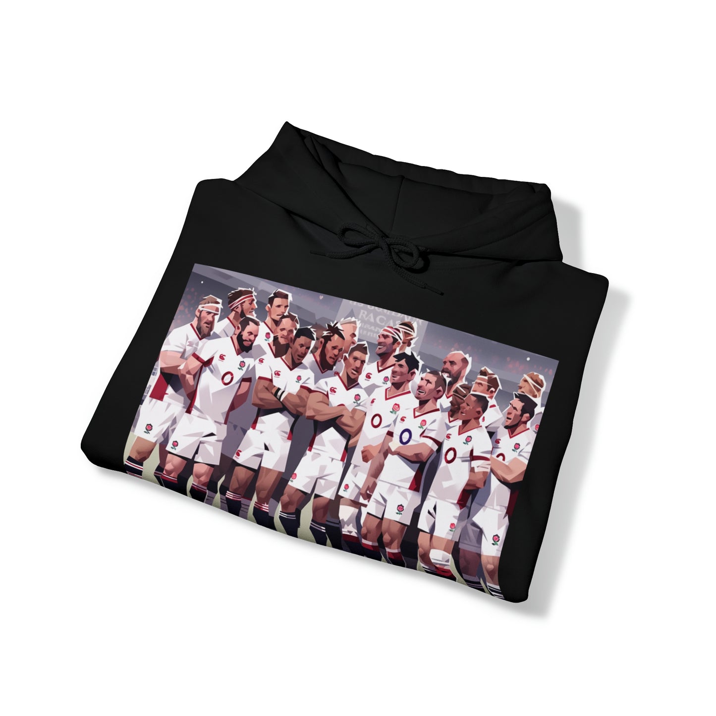 England Full Team - dark hoodies