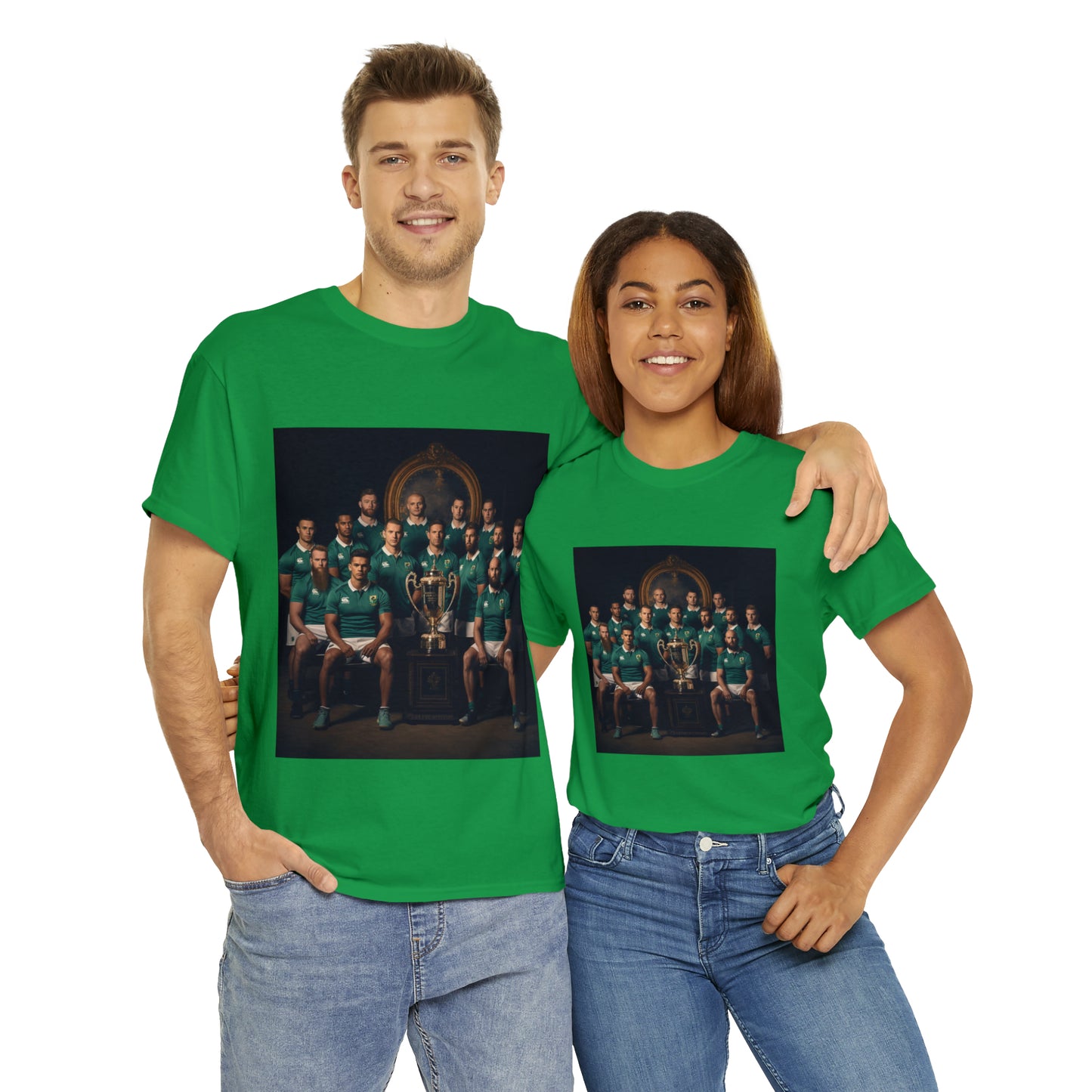 Ireland World Cup photoshoot - dark shirts