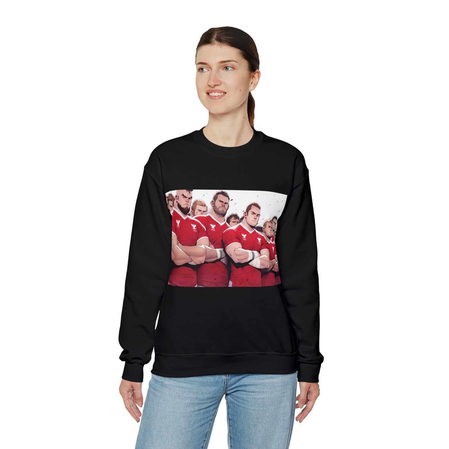 Ready Wales - black sweatshirt