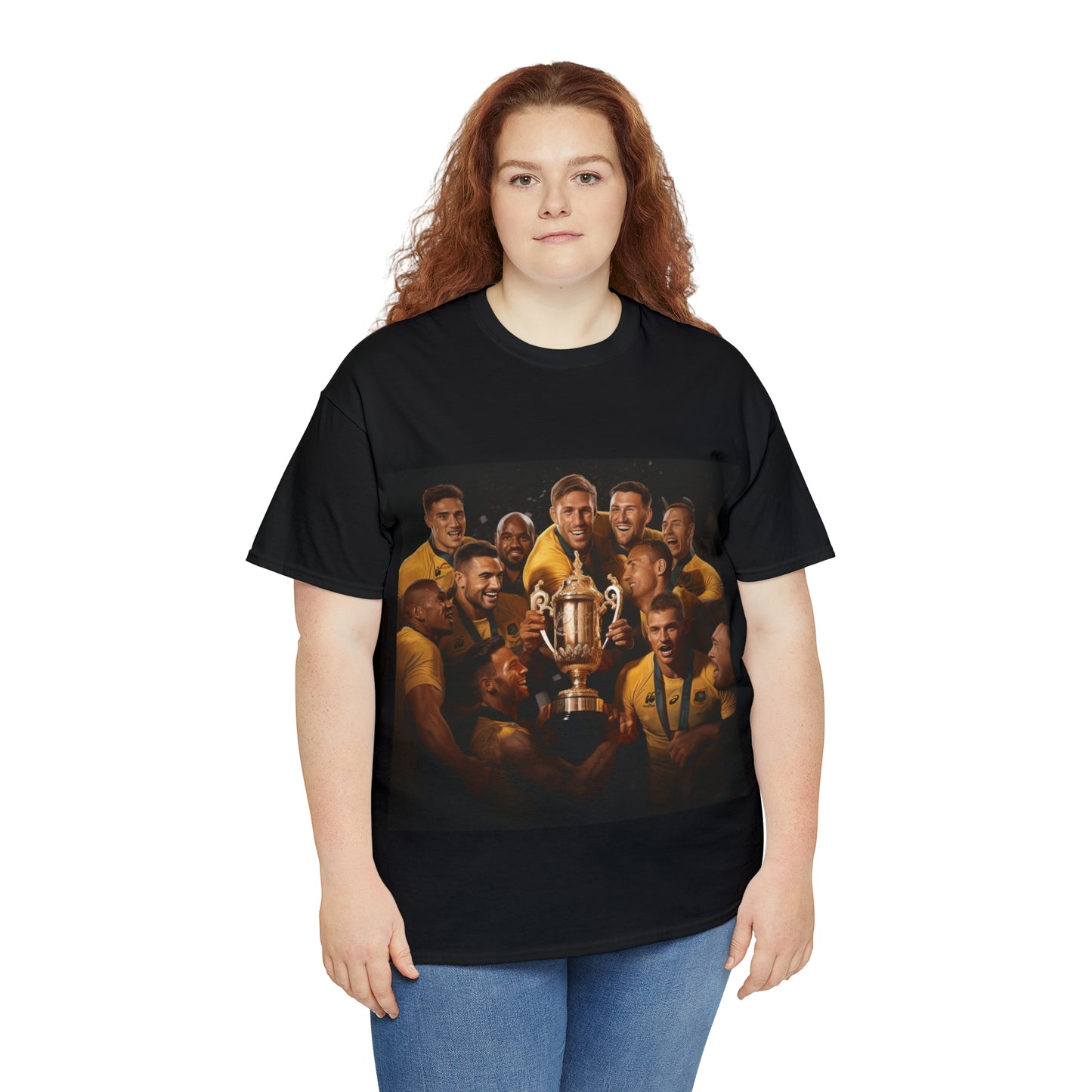 Australia lifting RWC - black shirt