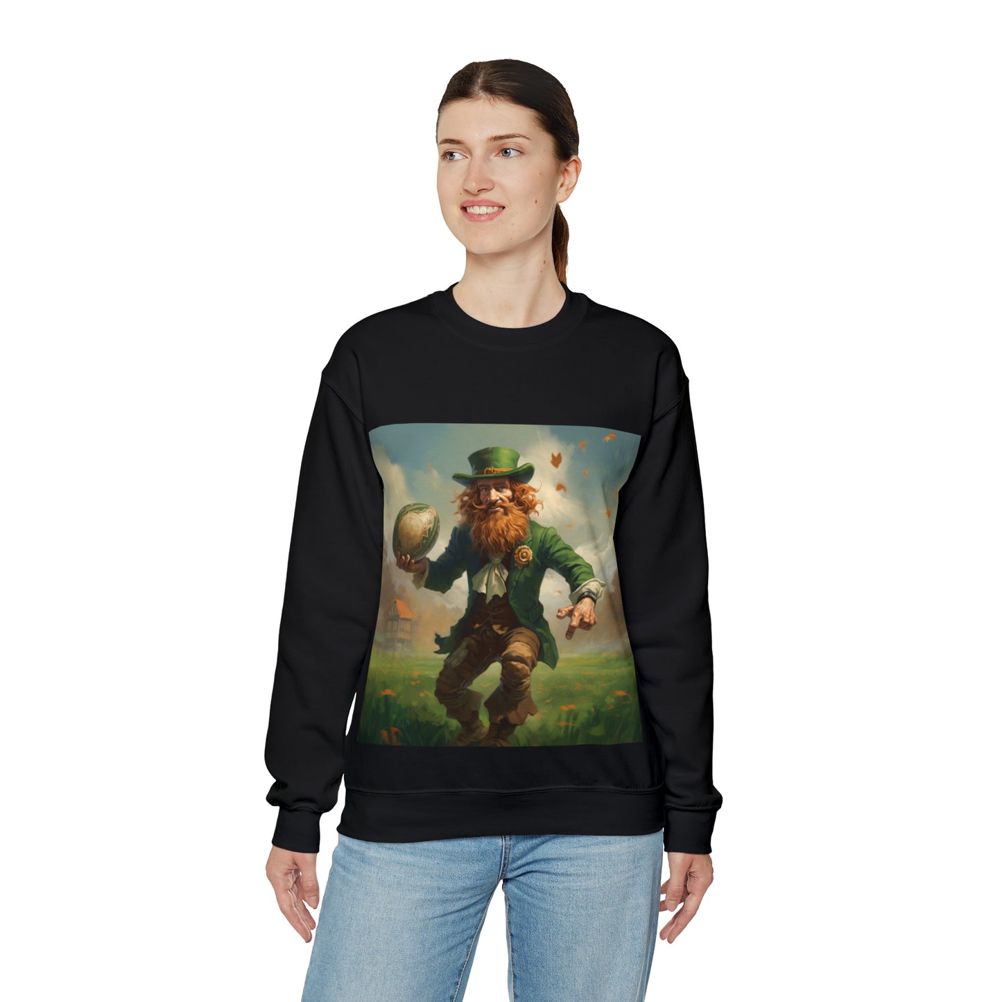Leprechaun - black sweatshirt